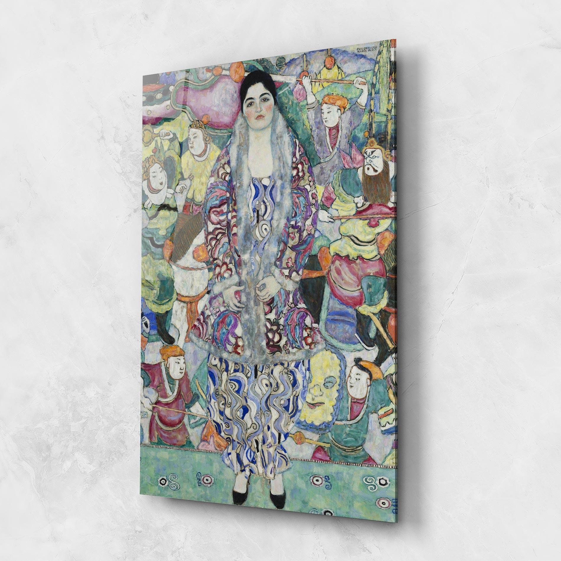 Glasbild Portrait Of Friedericke mockup 1