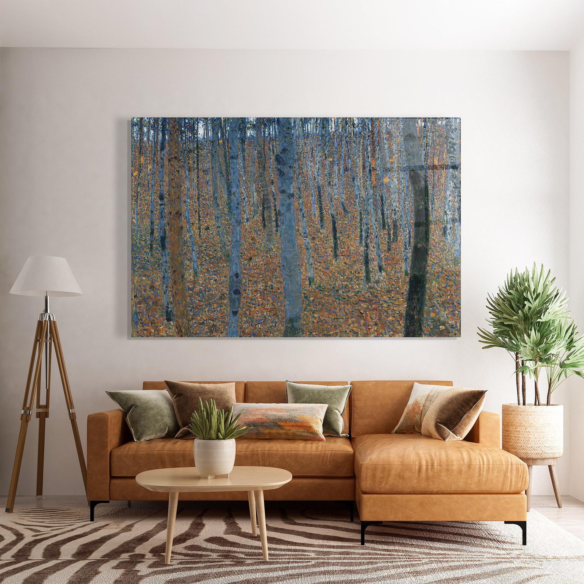 Glasbild Beech Grove mockup 7