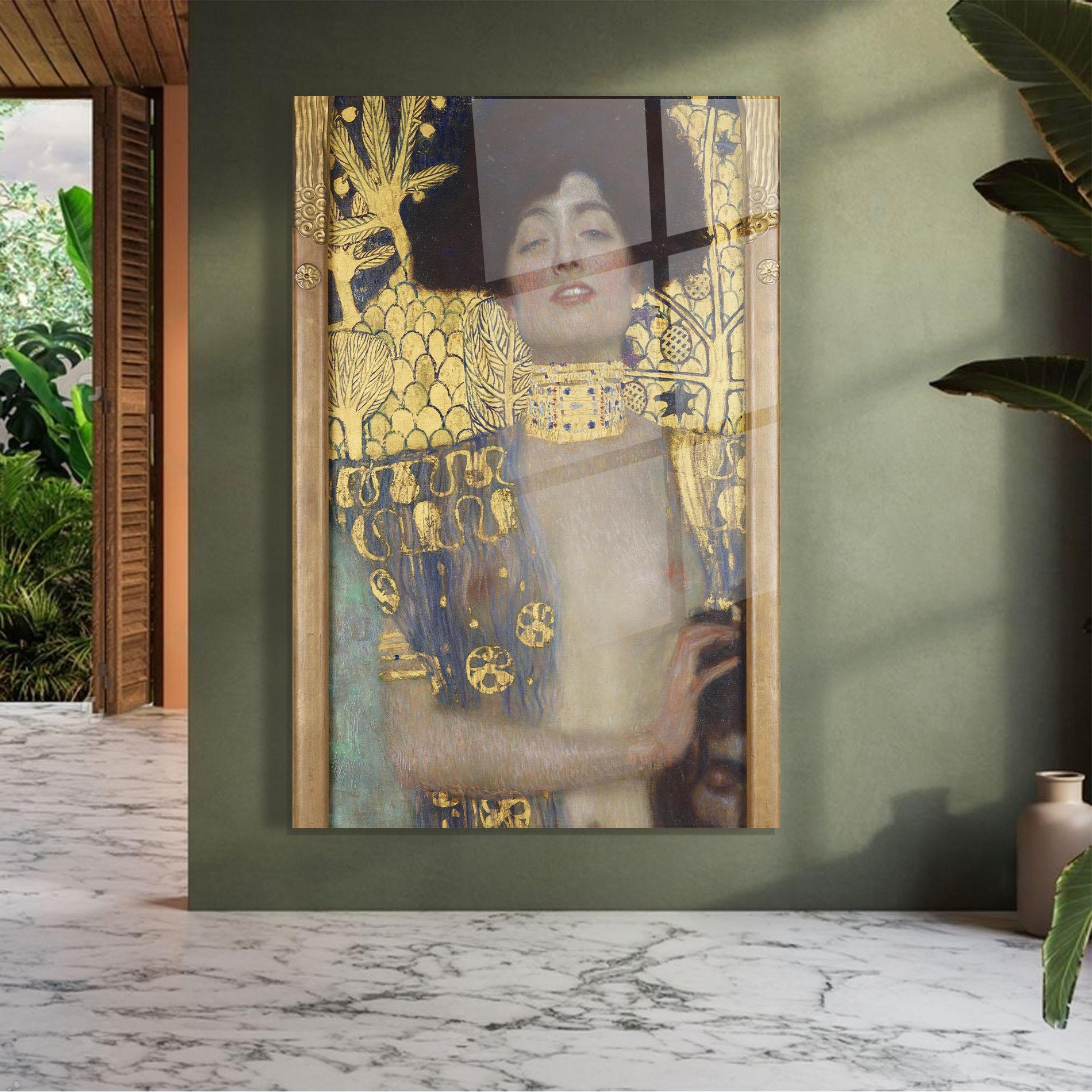 Glasbild Judith mockup 7