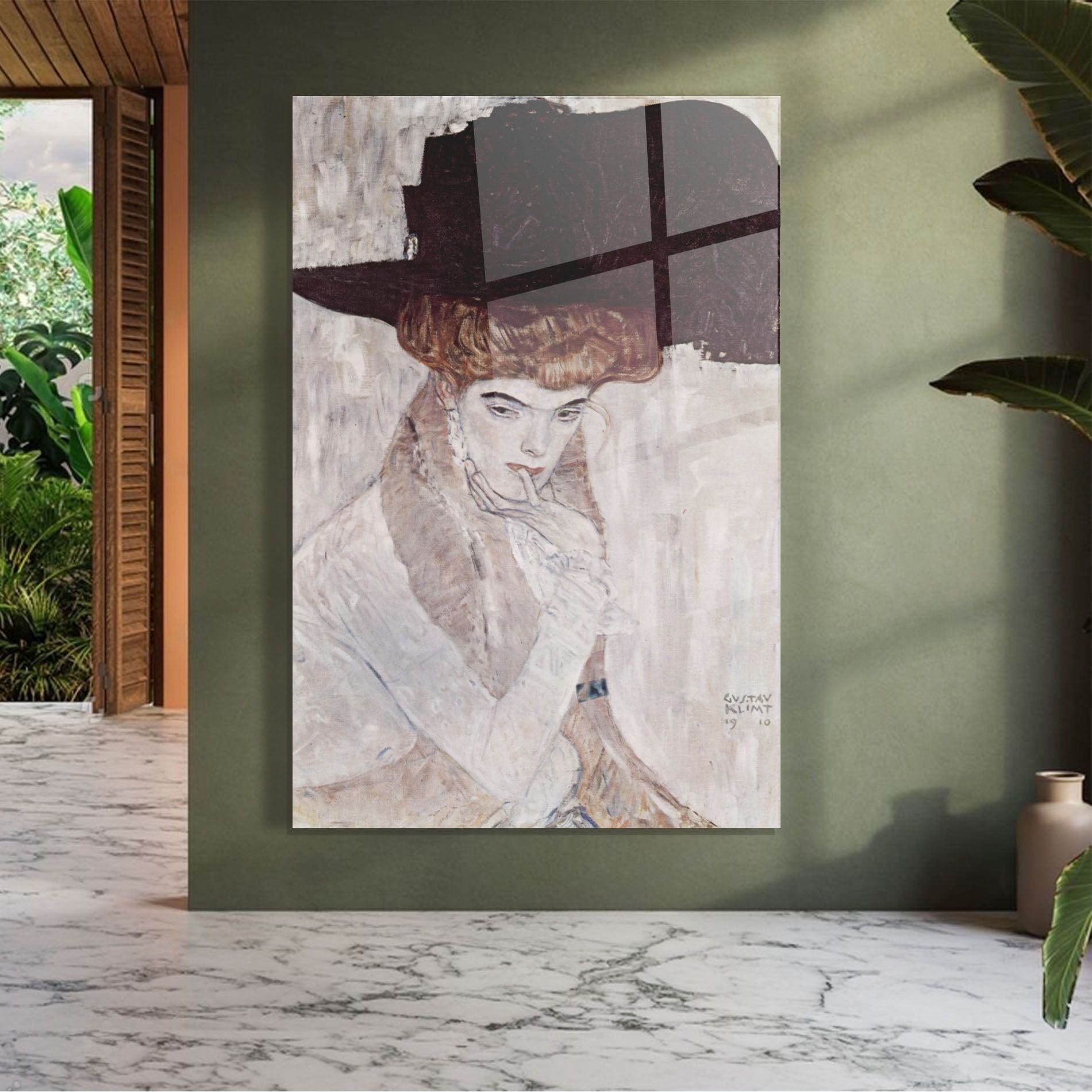 Klimt Woman mockup 7