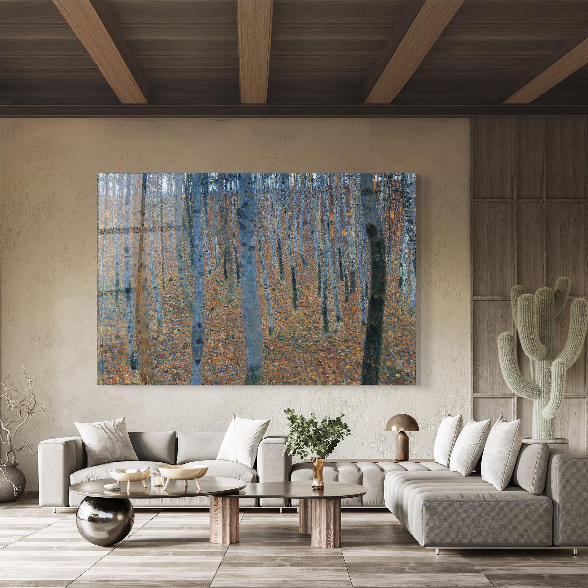 Glasbild Beech Grove mockup 8