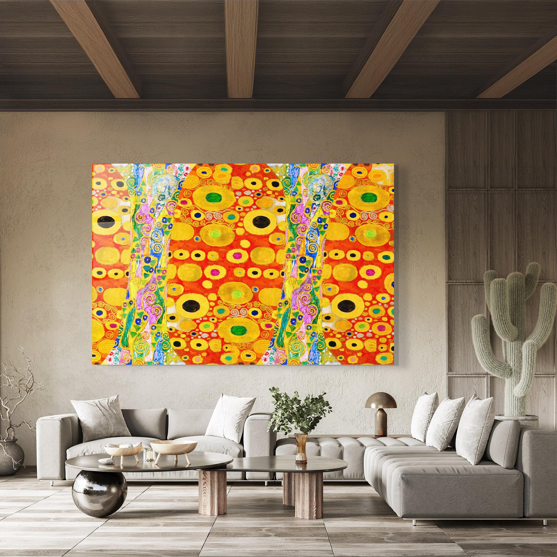 Glasbild Hope Ii Patterned mockup 8