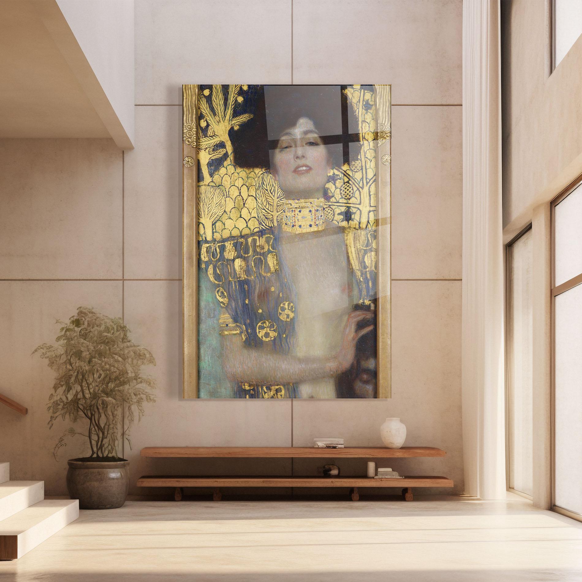 Glasbild Judith mockup 8