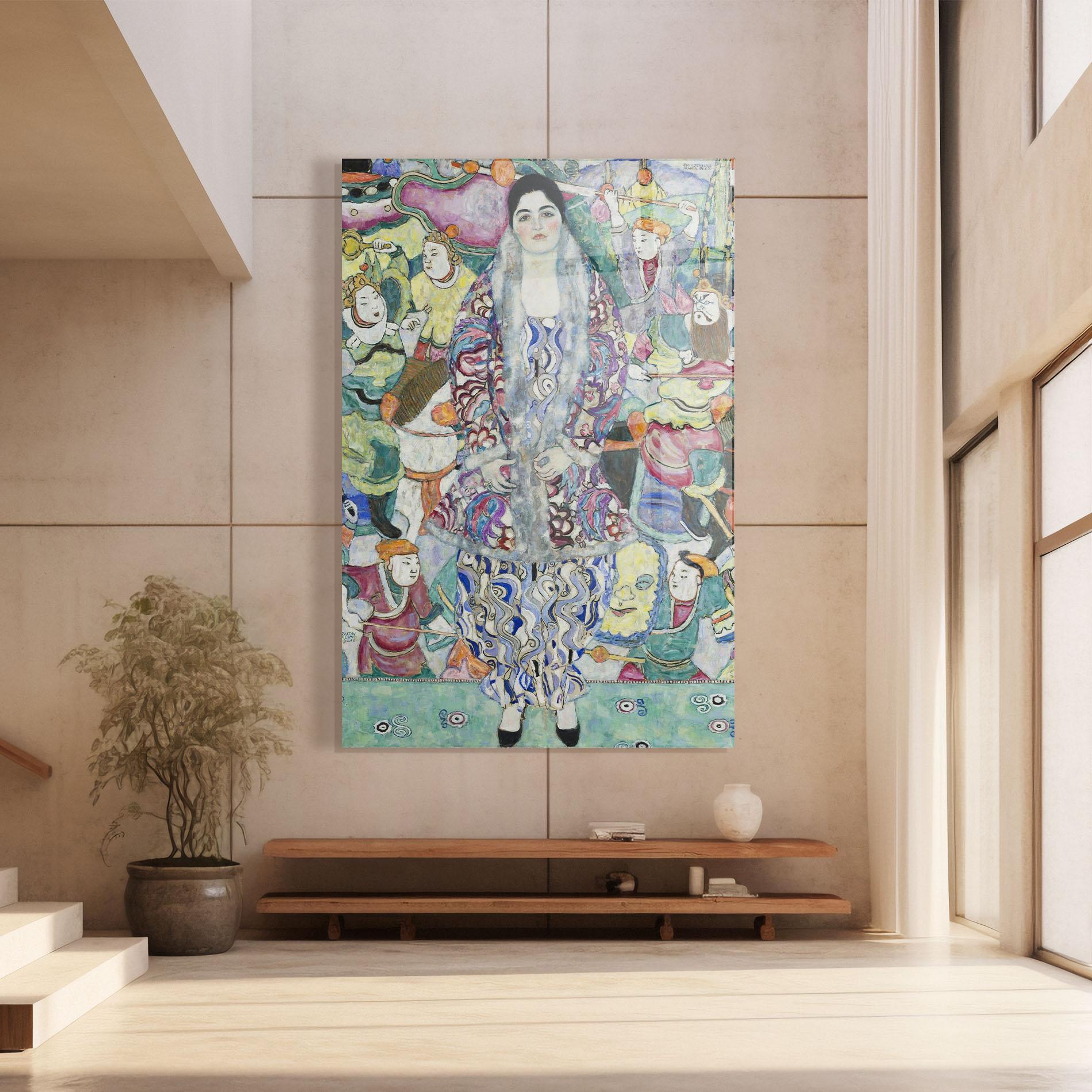 Glasbild Portrait Of Friedericke mockup 8