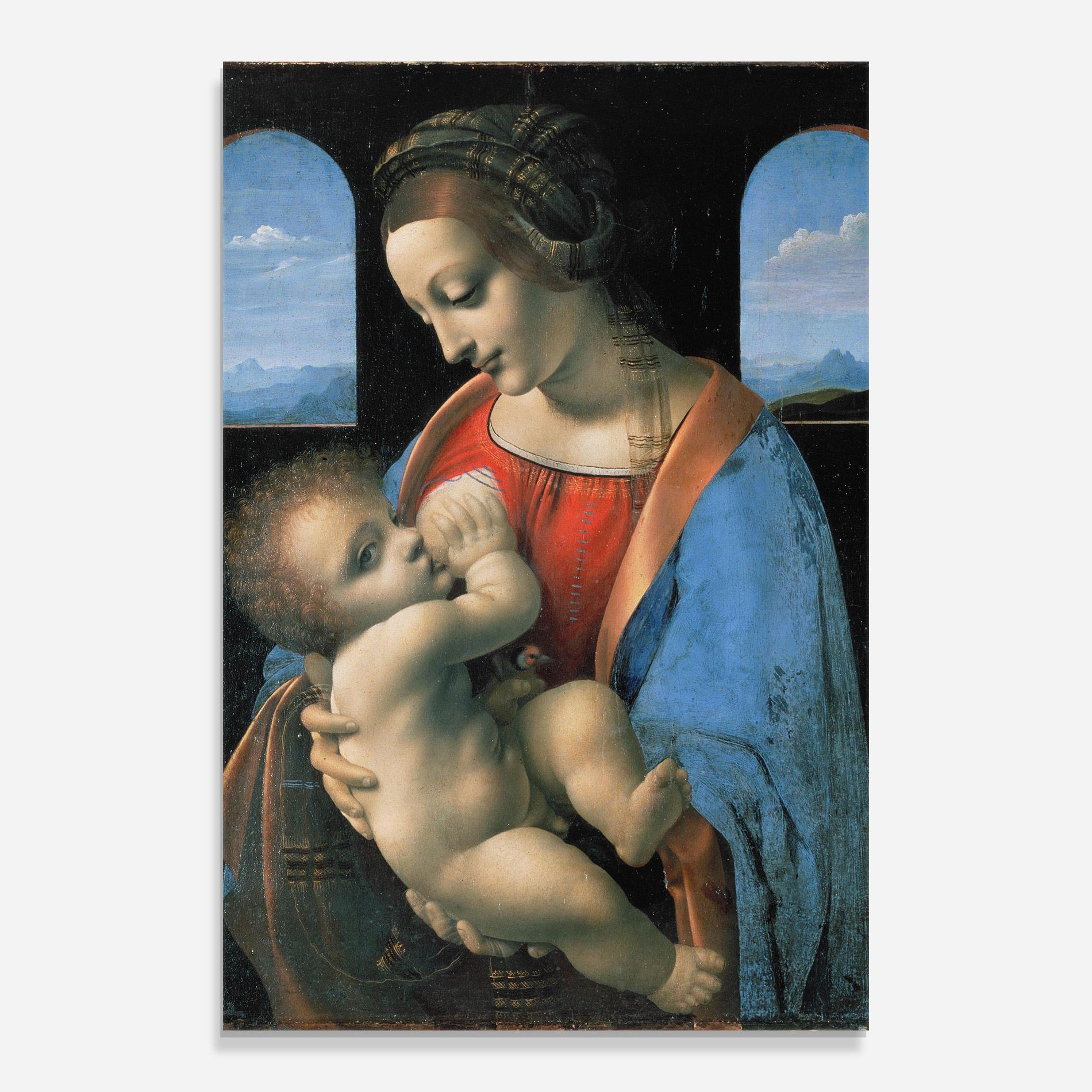 Leonardo Da Vinci Attributed Madonna Litta mockup 0