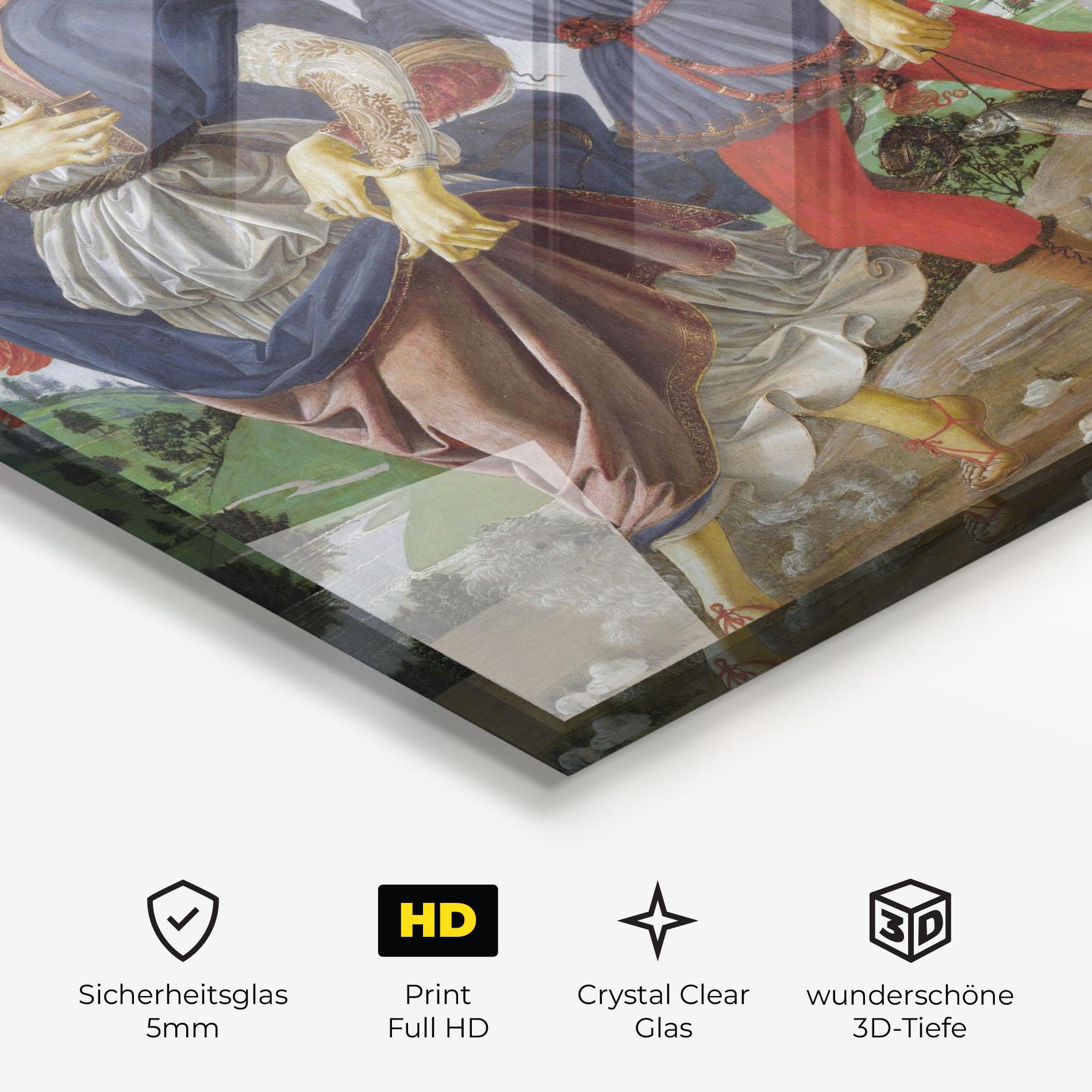 Glasbild Tobias And The Angel mockup 3