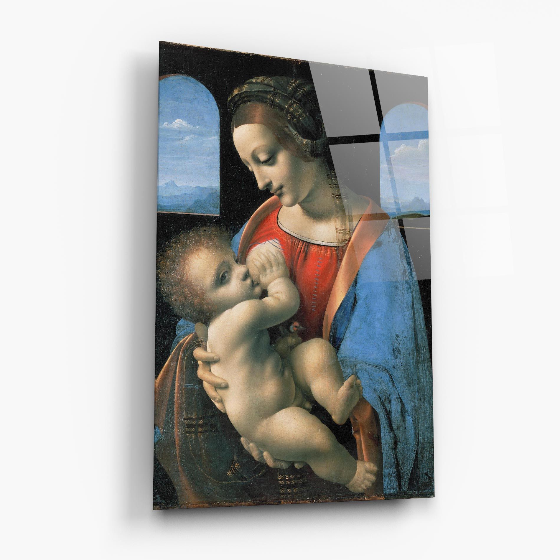 Leonardo Da Vinci Attributed Madonna Litta mockup 6