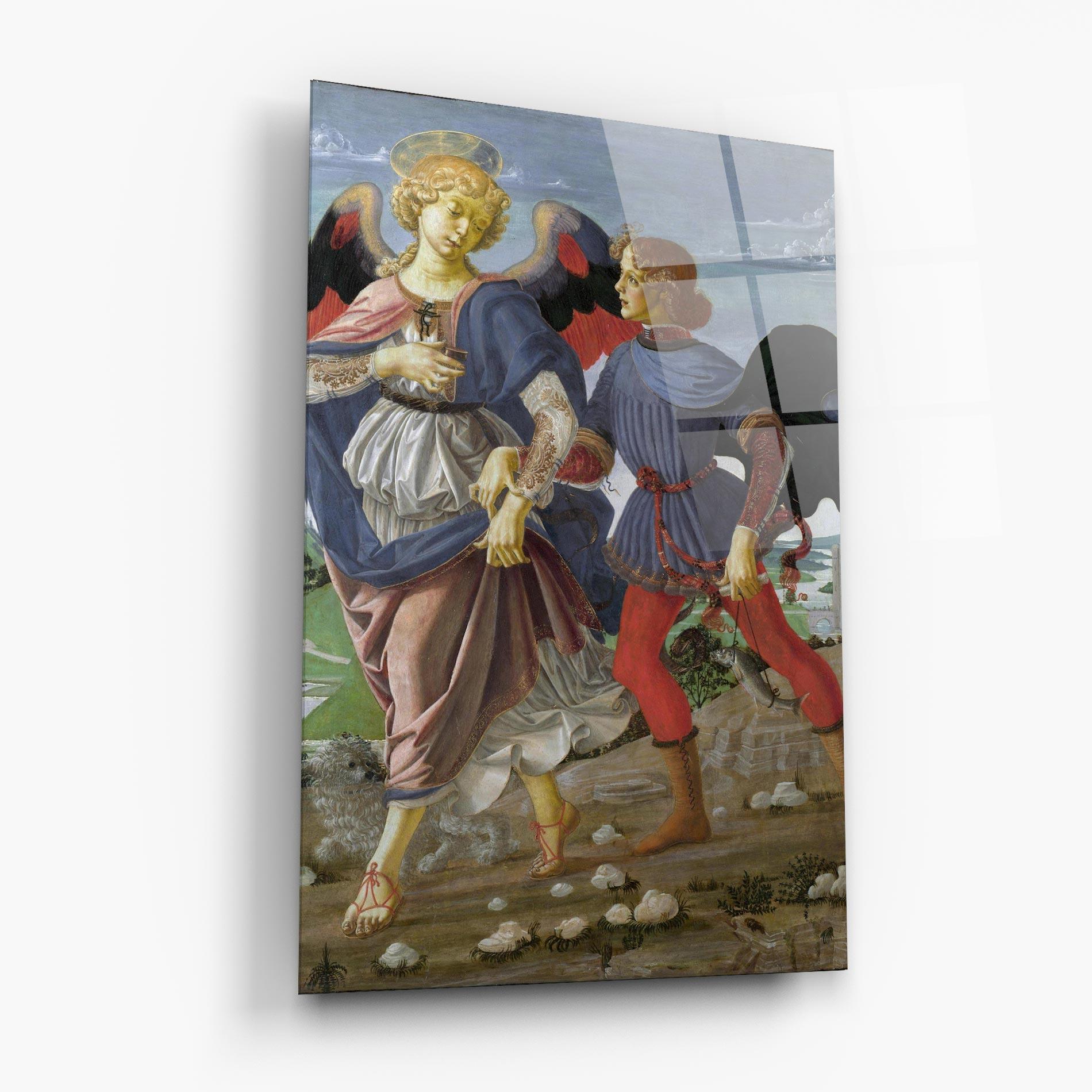 Glasbild Tobias And The Angel mockup 6