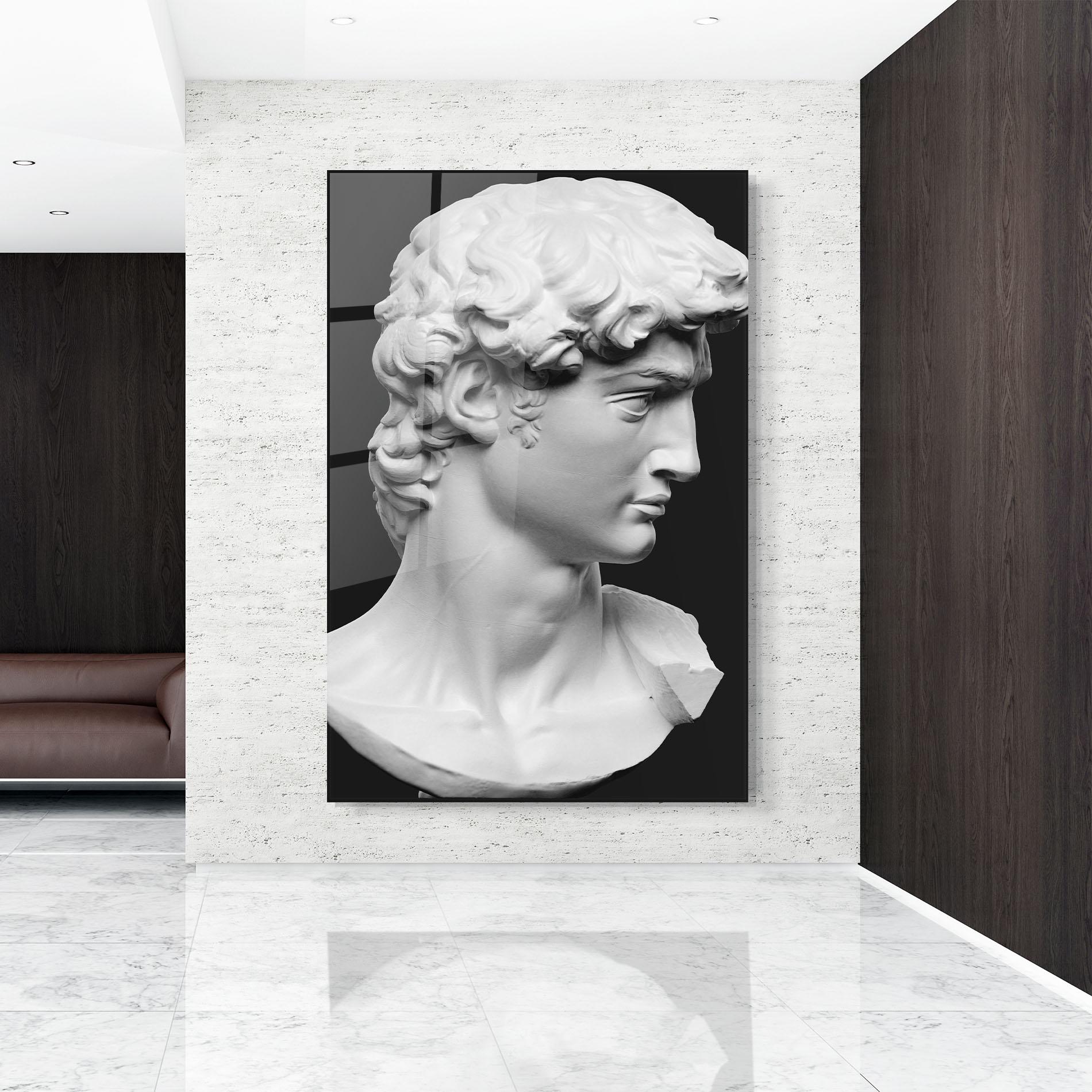 Glasbild David Head mockup 9