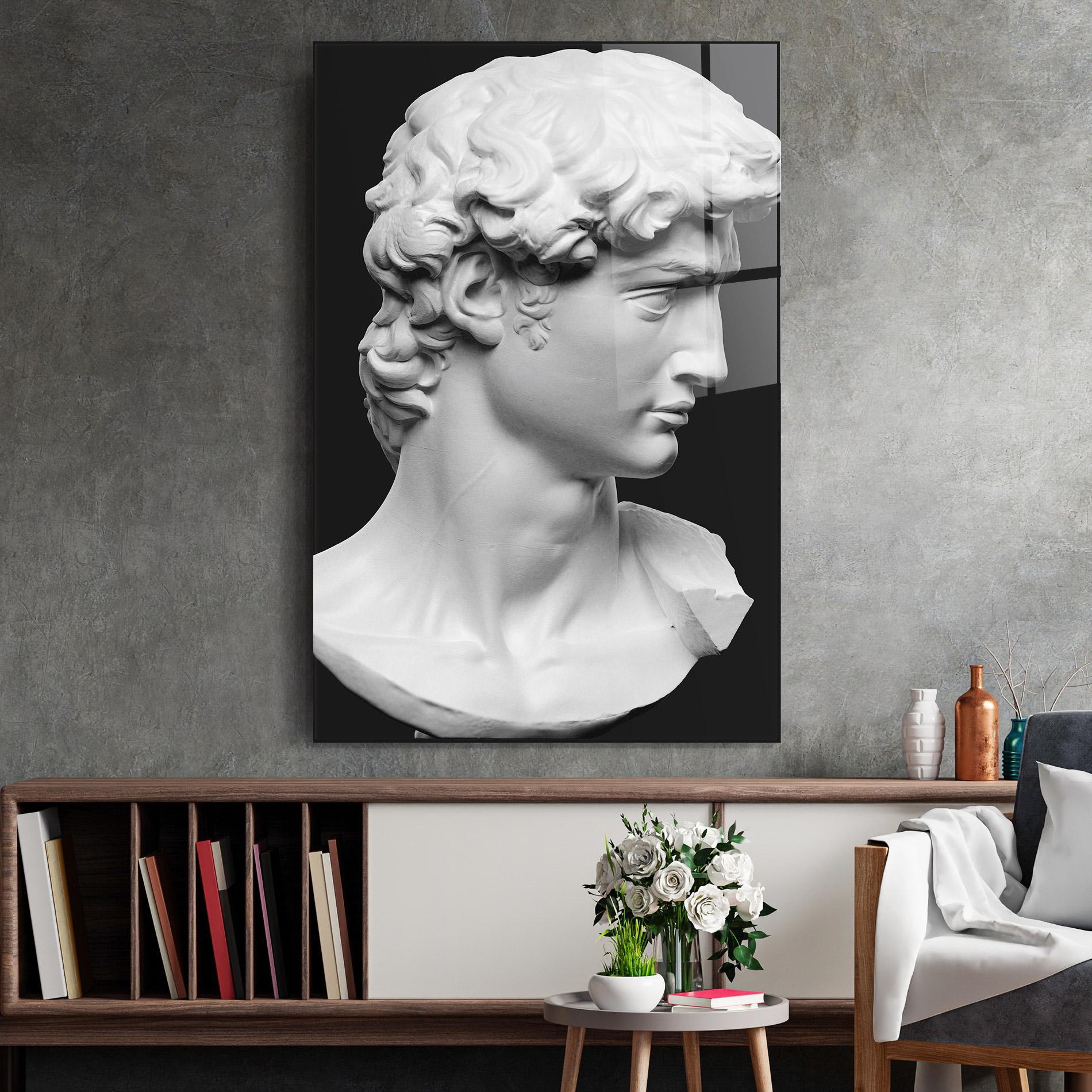 Glasbild David Head mockup 2