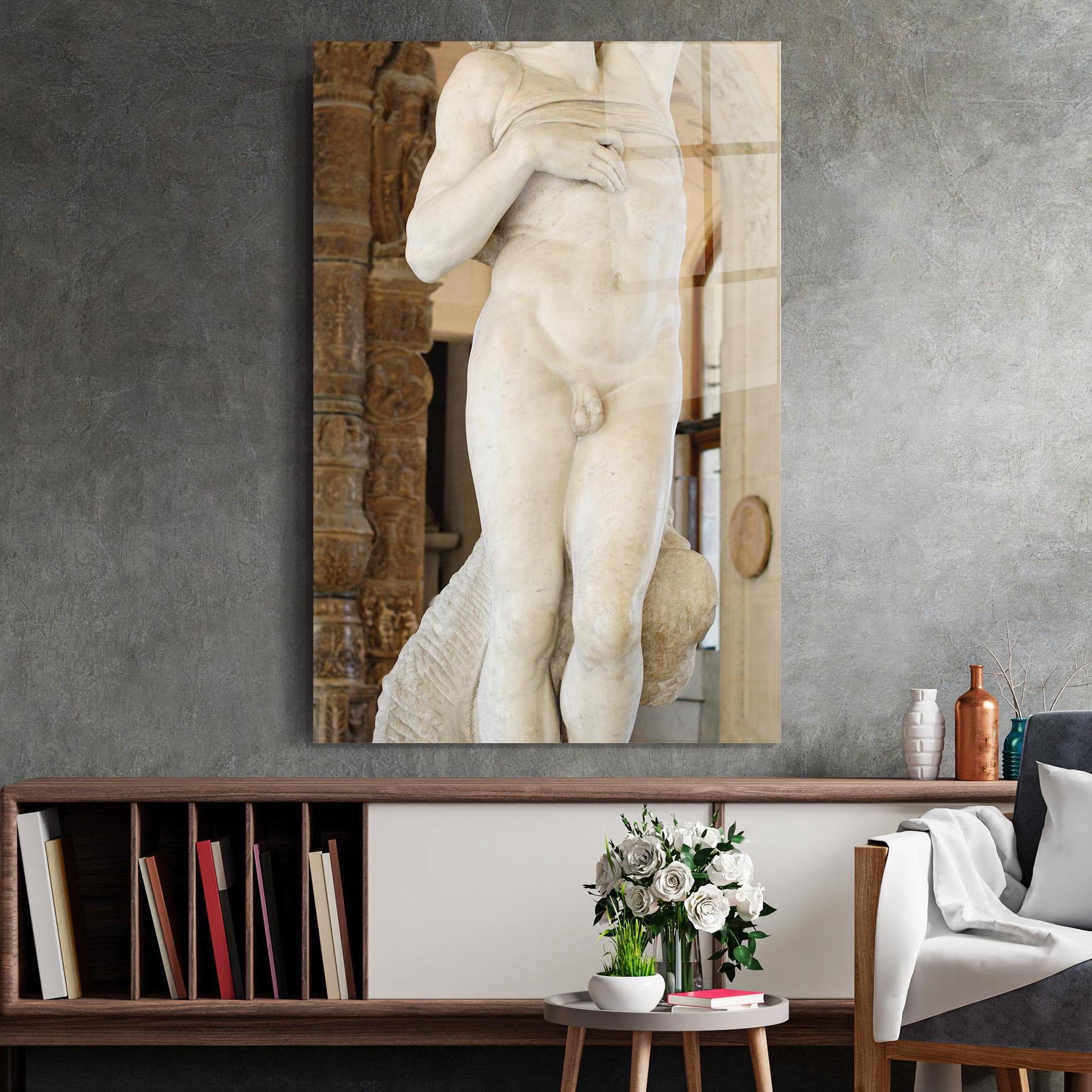 Glasbild Dying Slave mockup 2