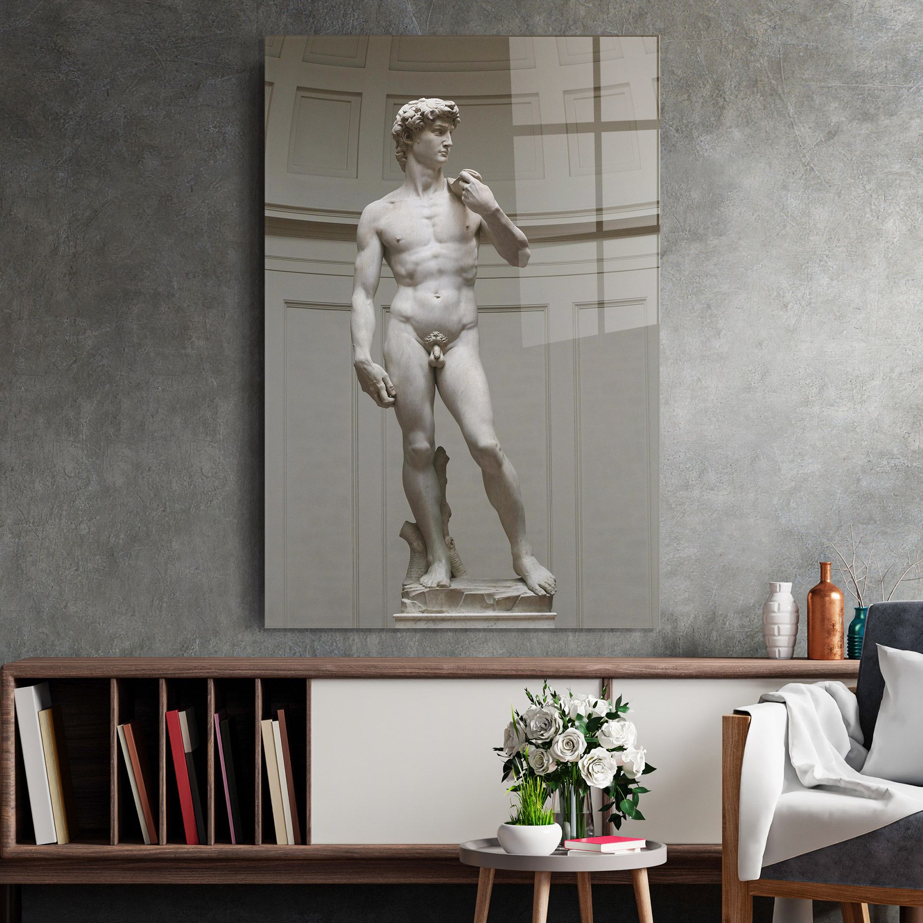 Michelangelo Statue mockup 2