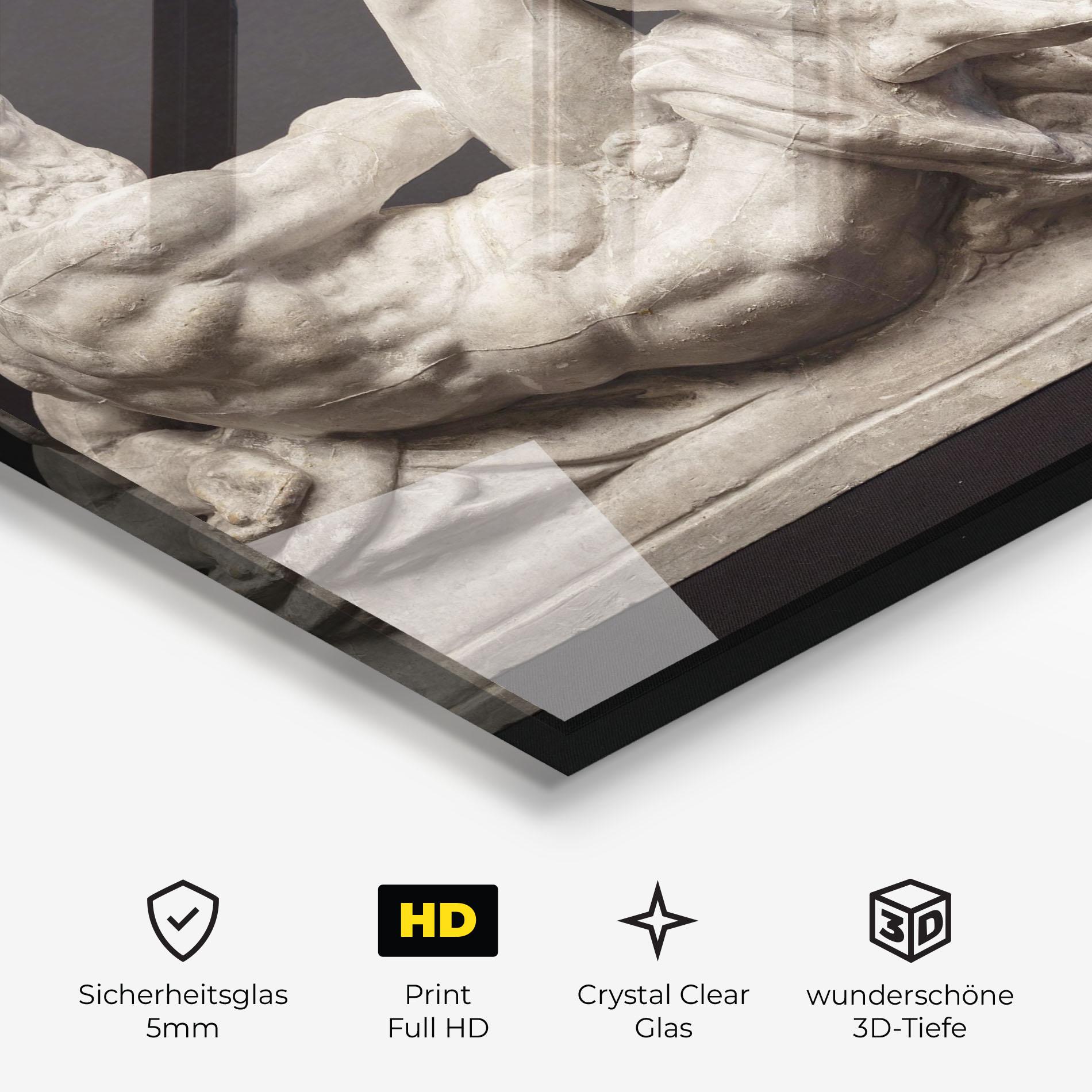Glasbild Michelangelo S Day mockup 3