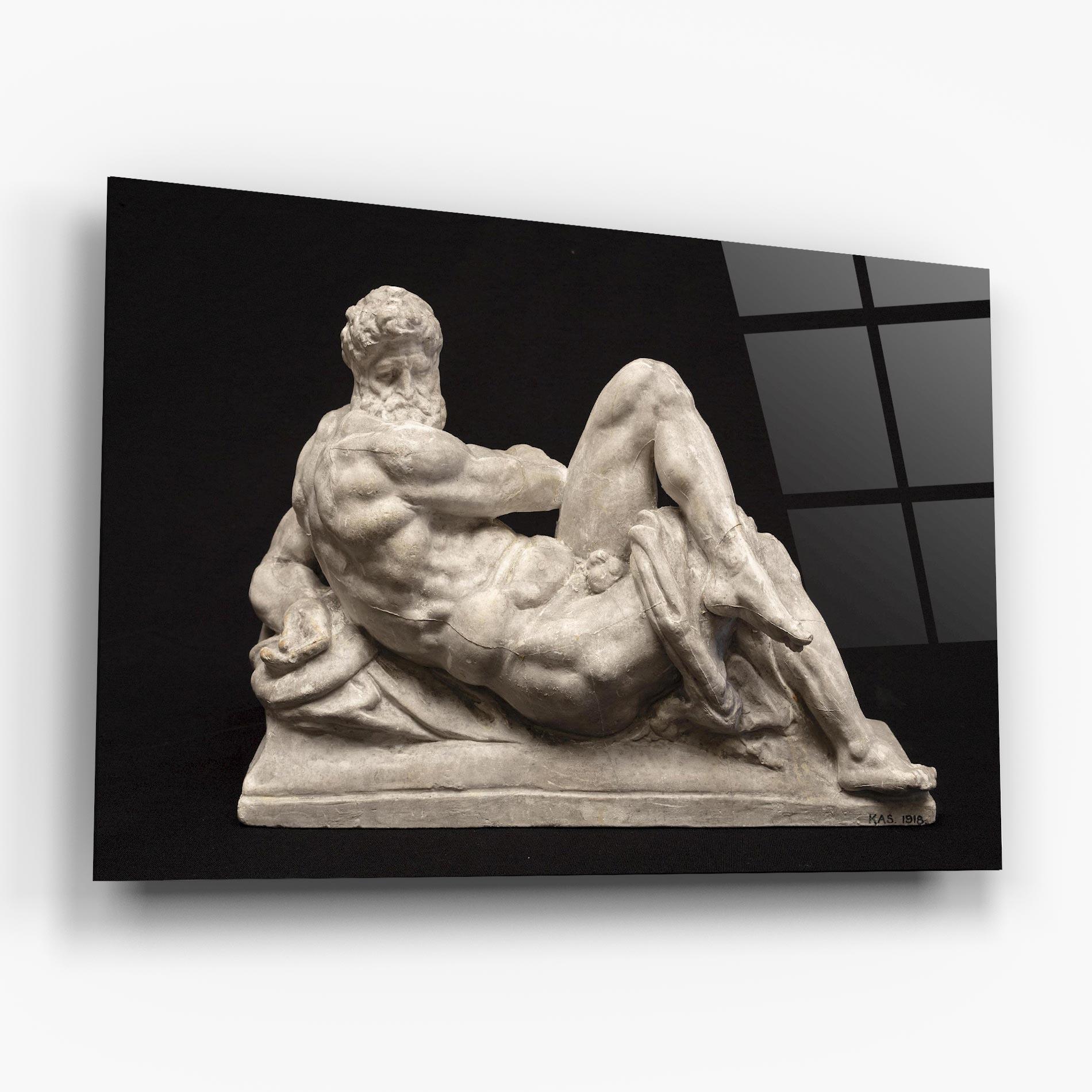 Glasbild Michelangelo S Day mockup 6