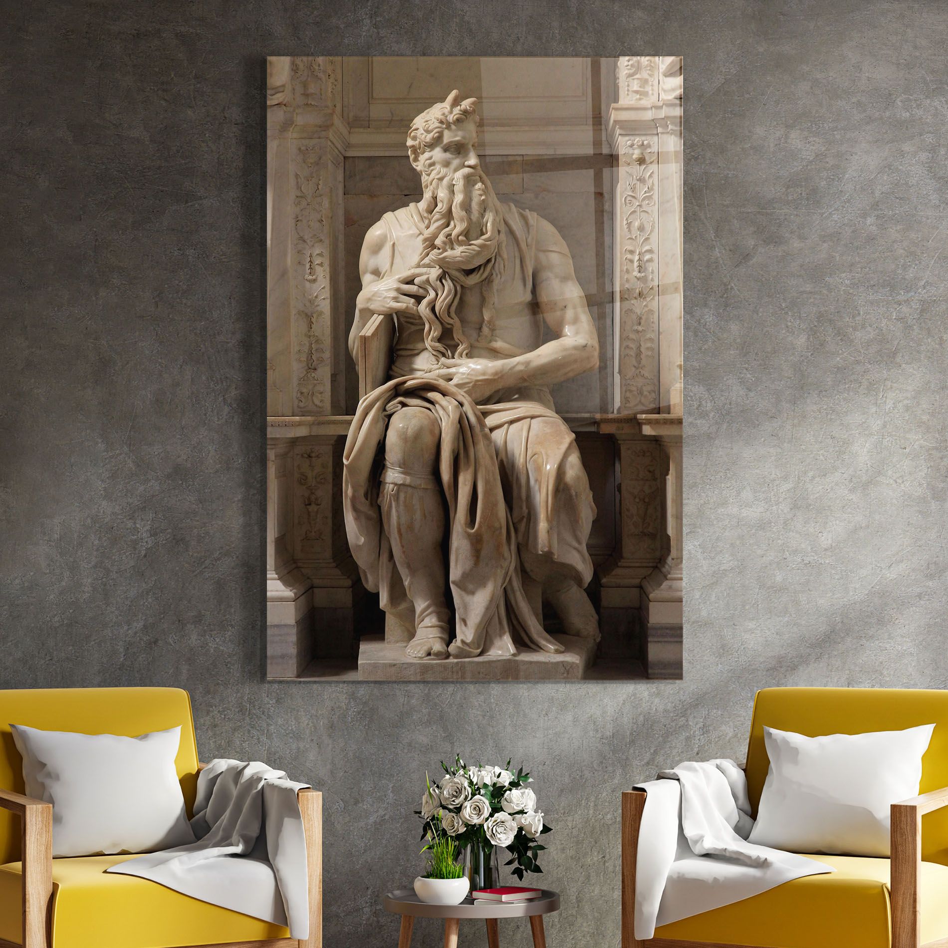 Statue Moses mockup 4