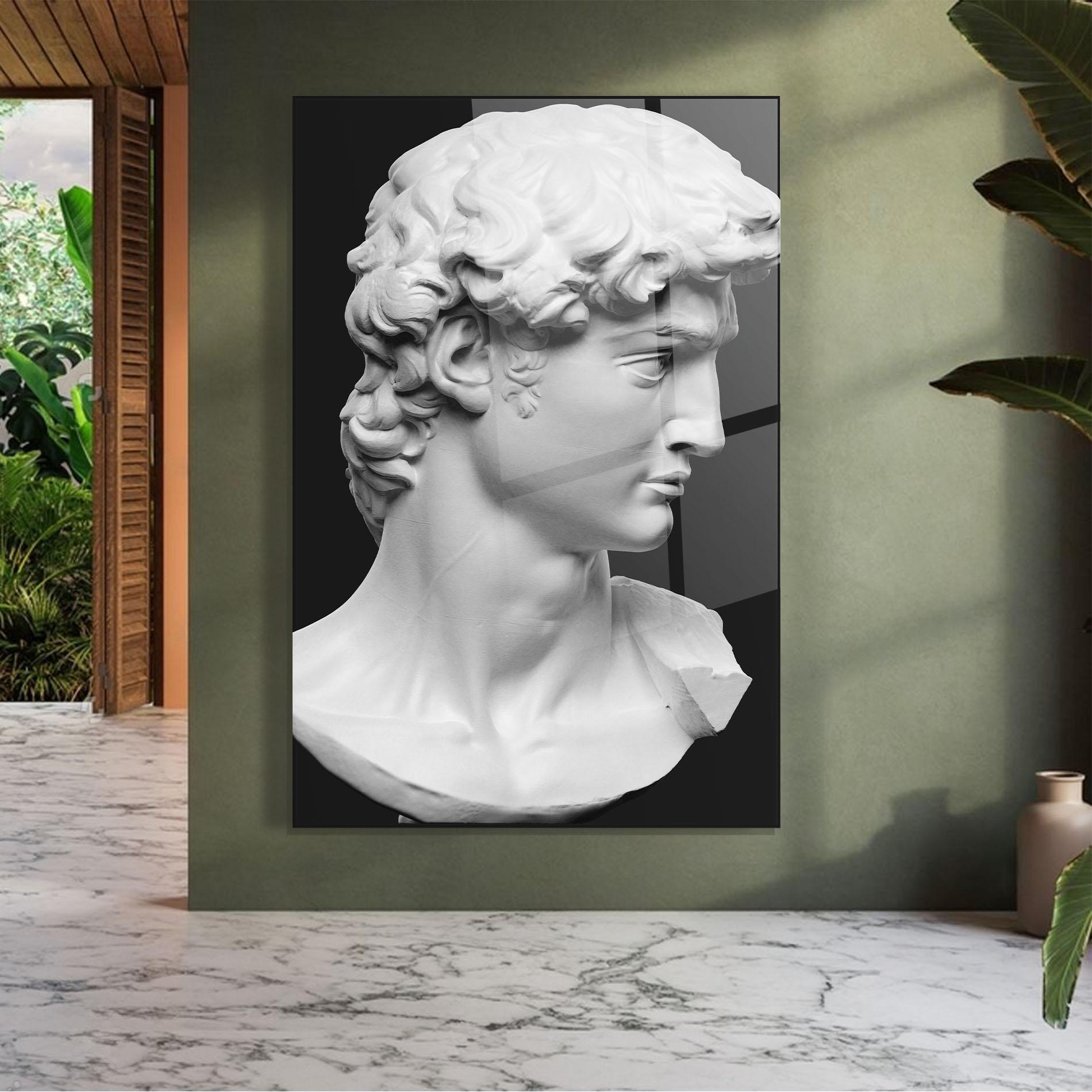 Glasbild David Head mockup 7