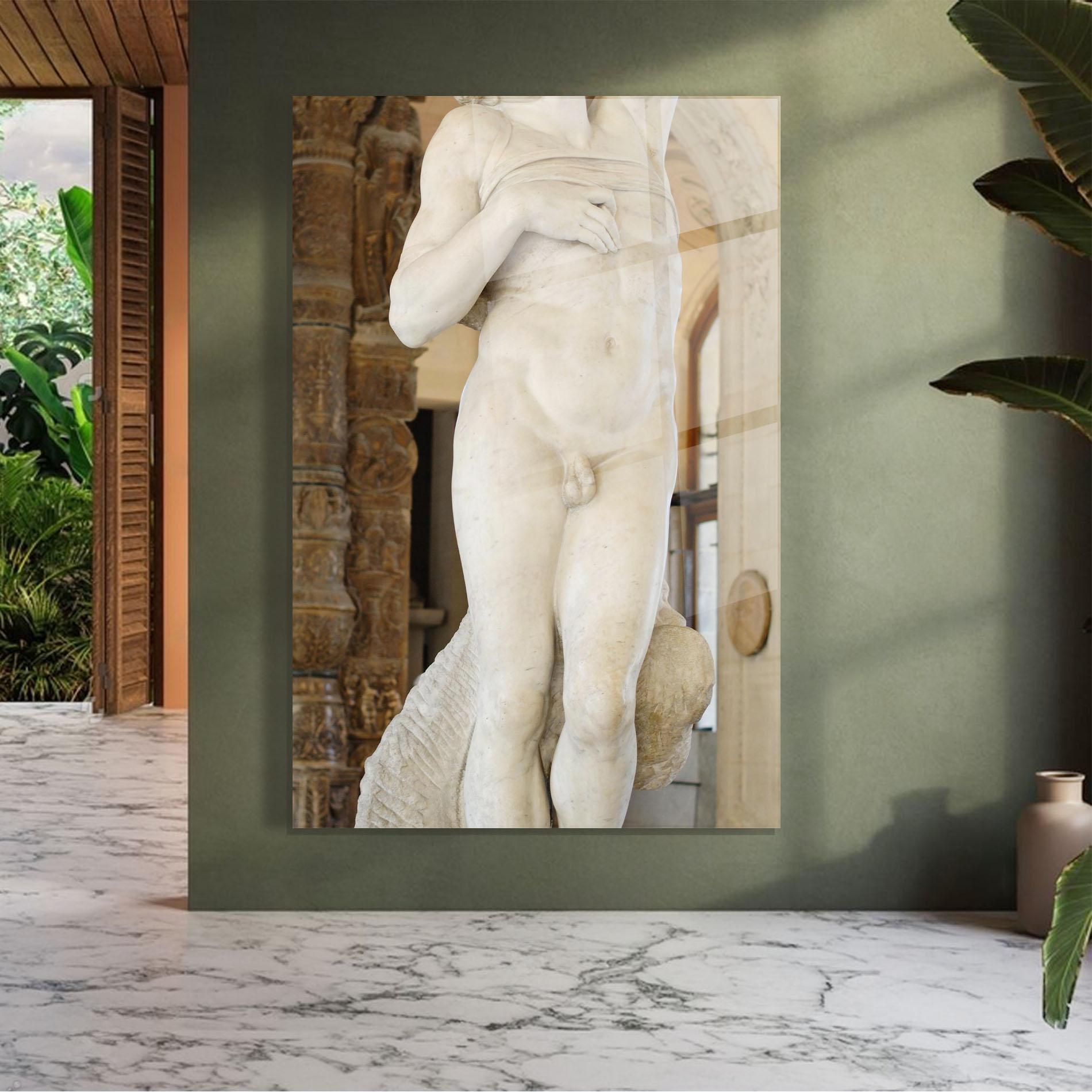 Glasbild Dying Slave mockup 7