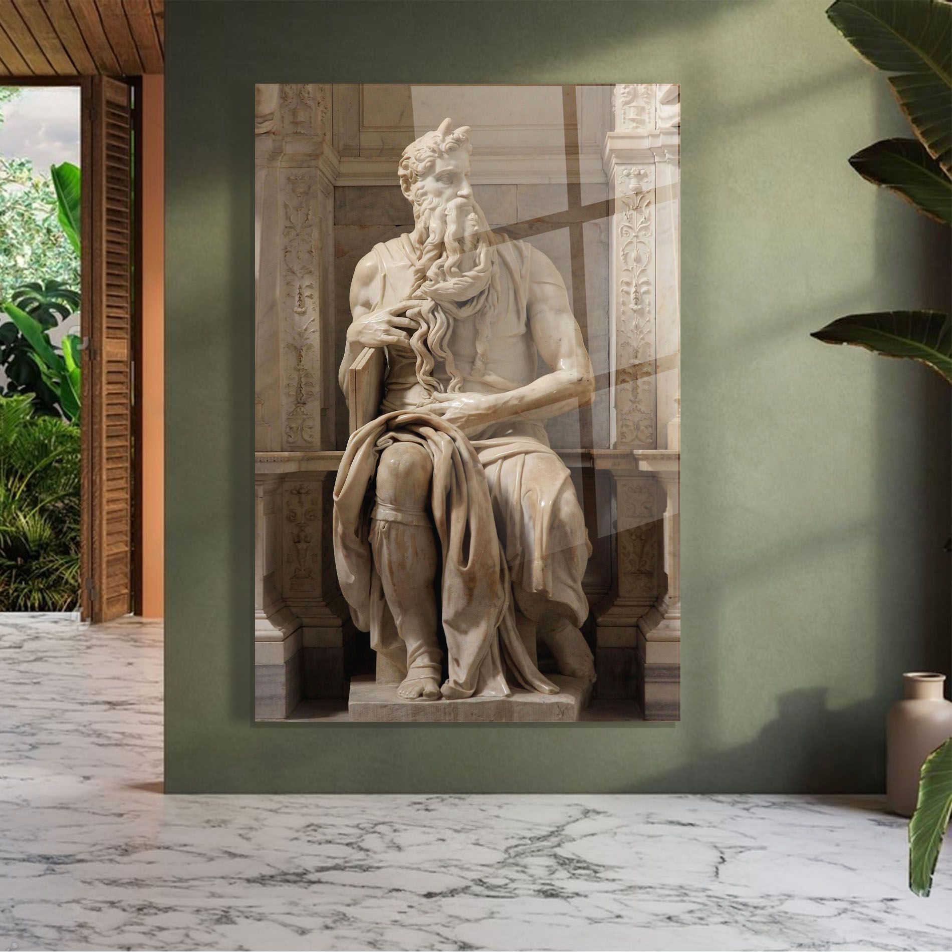 Statue Moses mockup 7