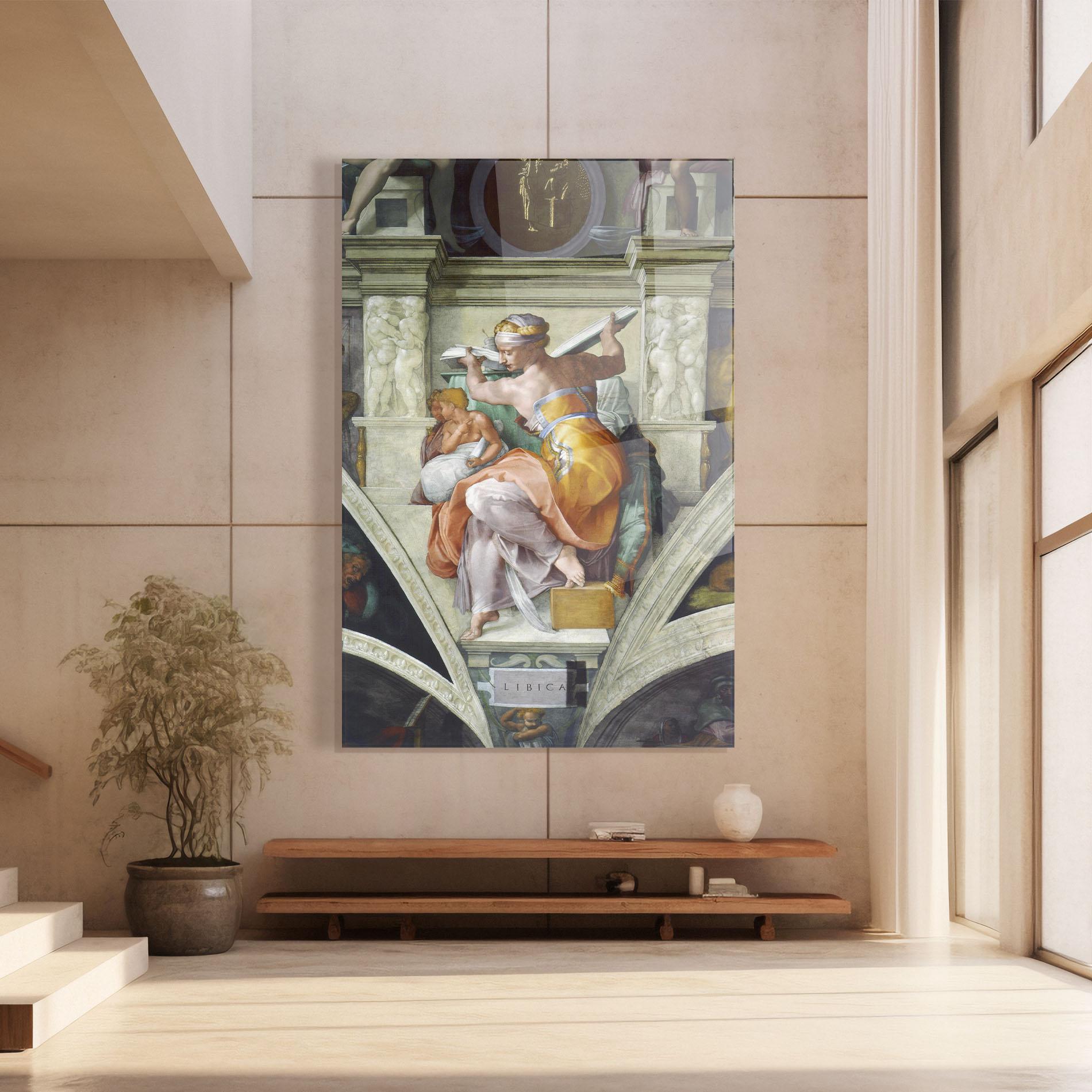 Glasbild Libyan Sibyles mockup 8