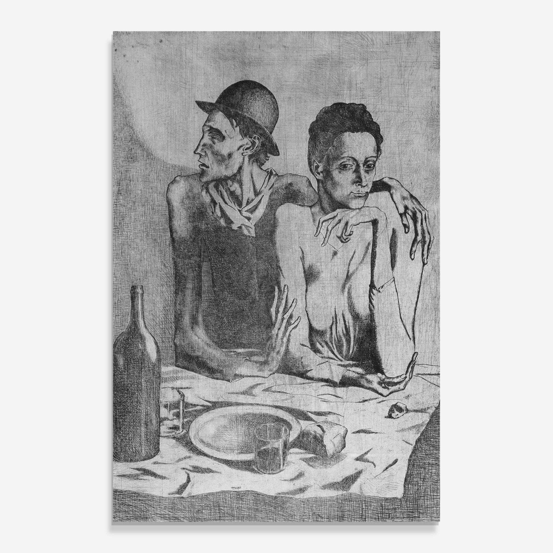 Glasbild The Frugal Repast mockup 0