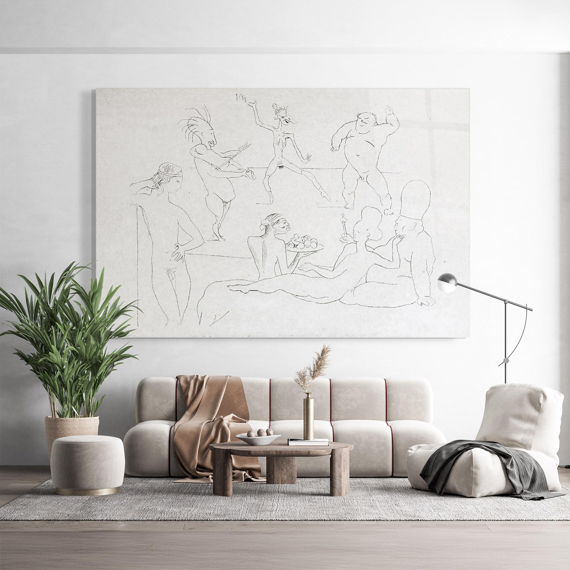 Glasbild Salome mockup 9