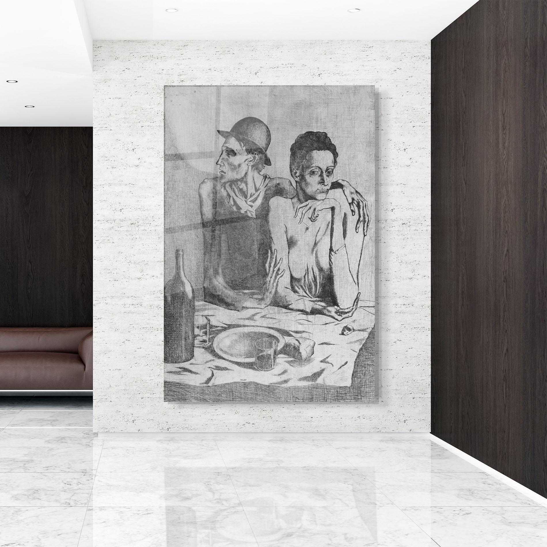 Glasbild The Frugal Repast mockup 9