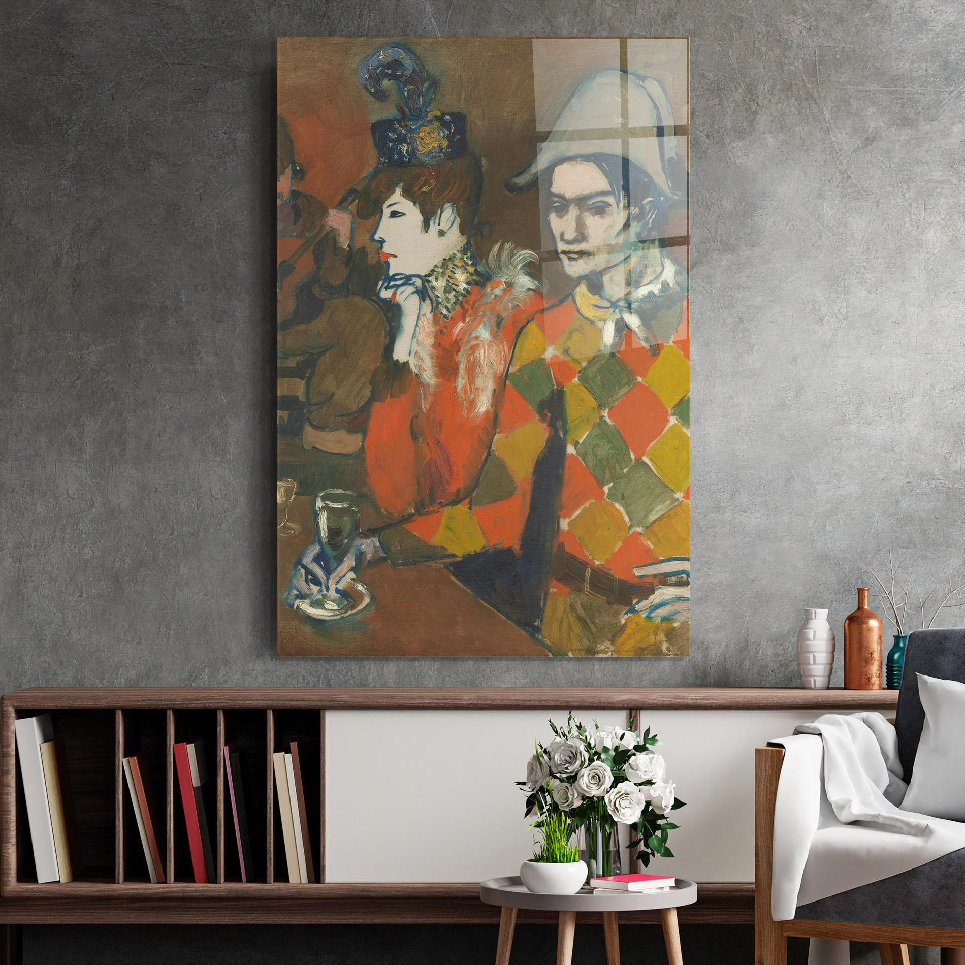 Glasbild At The Lapin Agile mockup 2