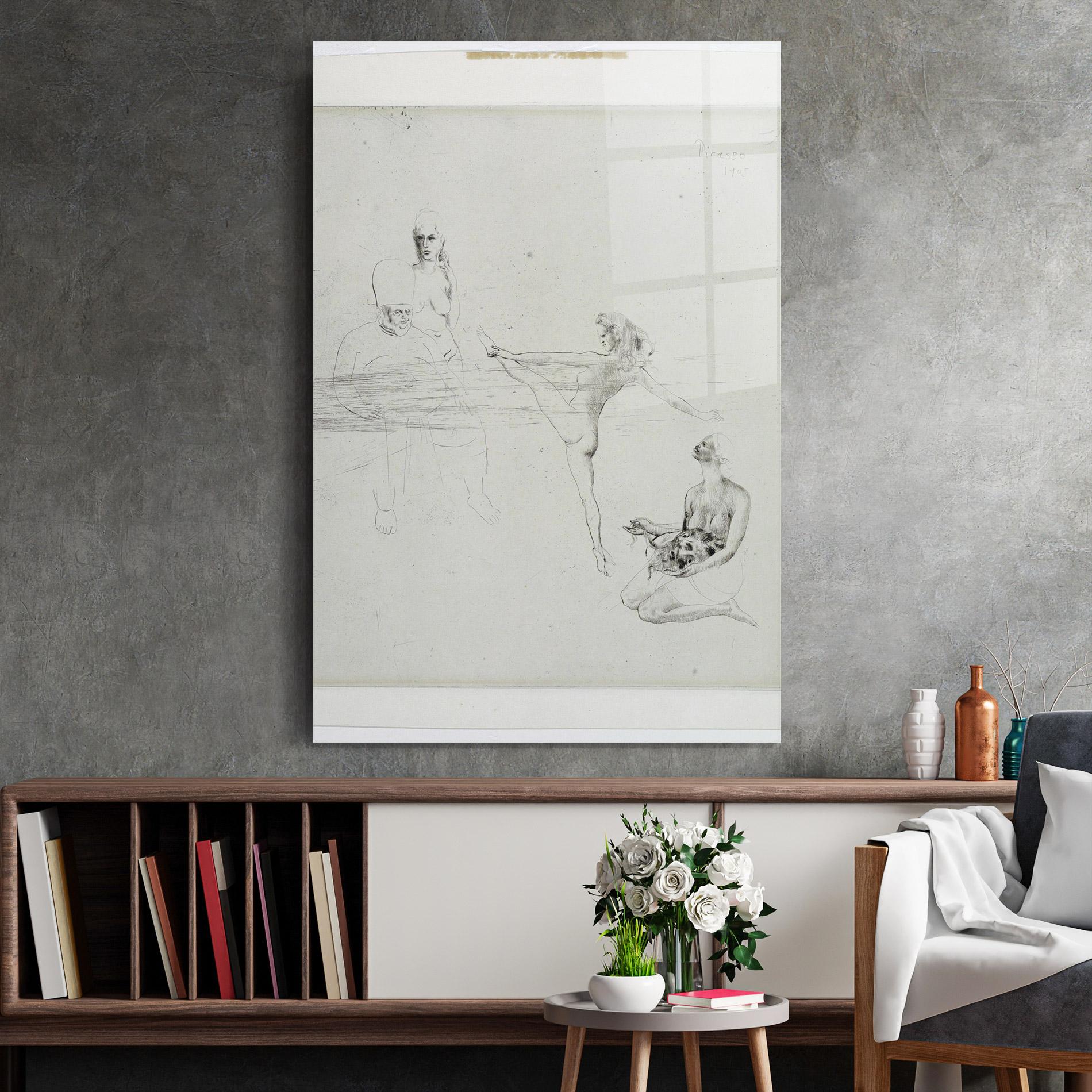 Glasbild Dance Of Salome mockup 2