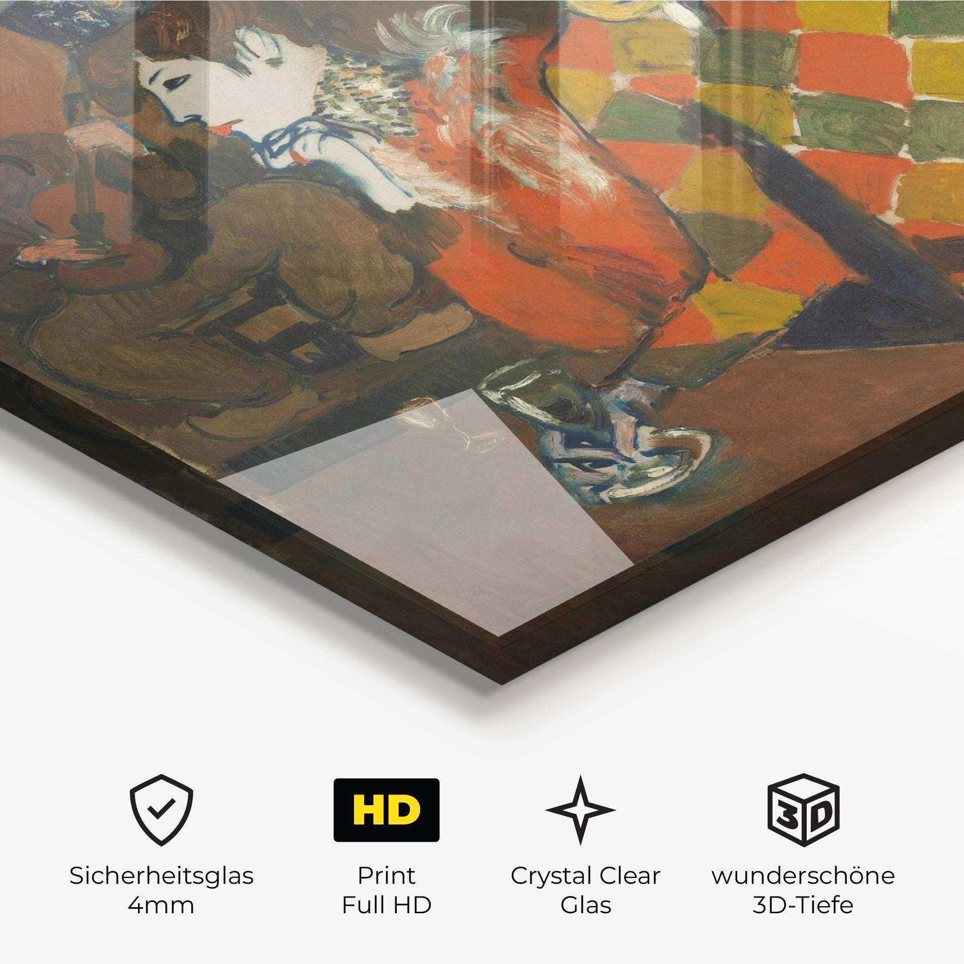 Glasbild At The Lapin Agile mockup 3