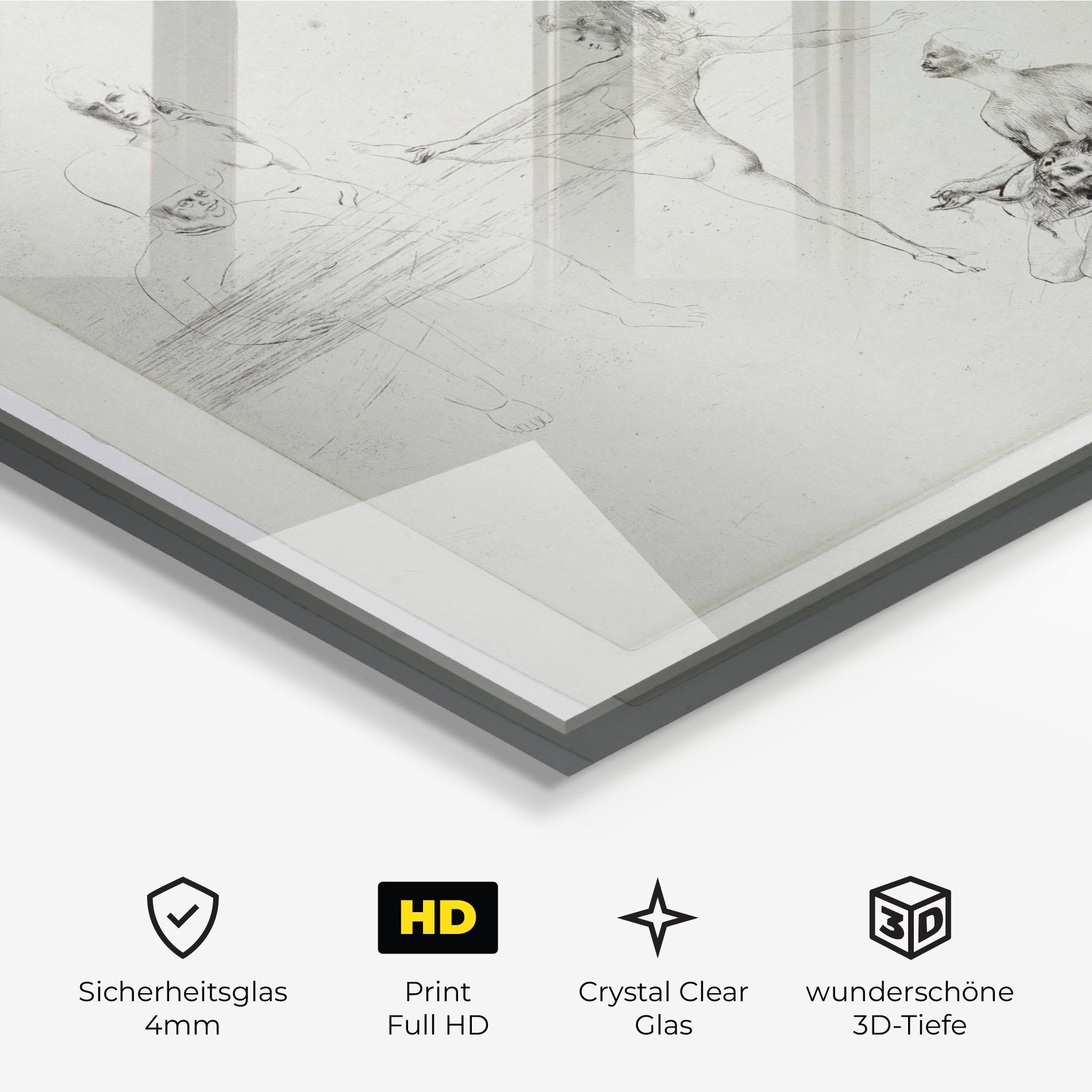 Glasbild Dance Of Salome mockup 3