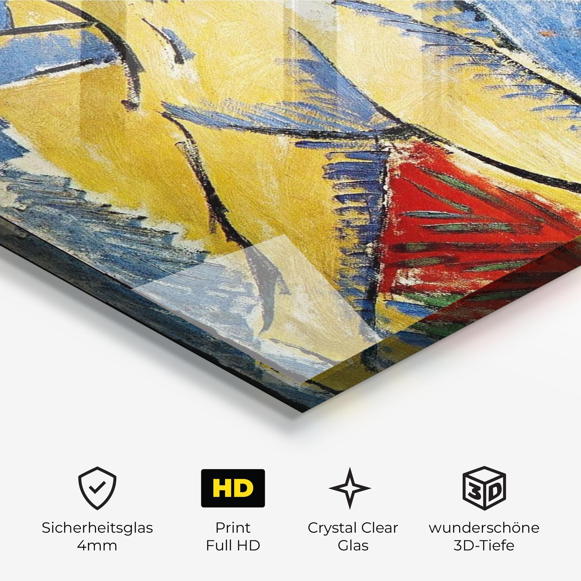 Glasbild Femme Nue mockup 3