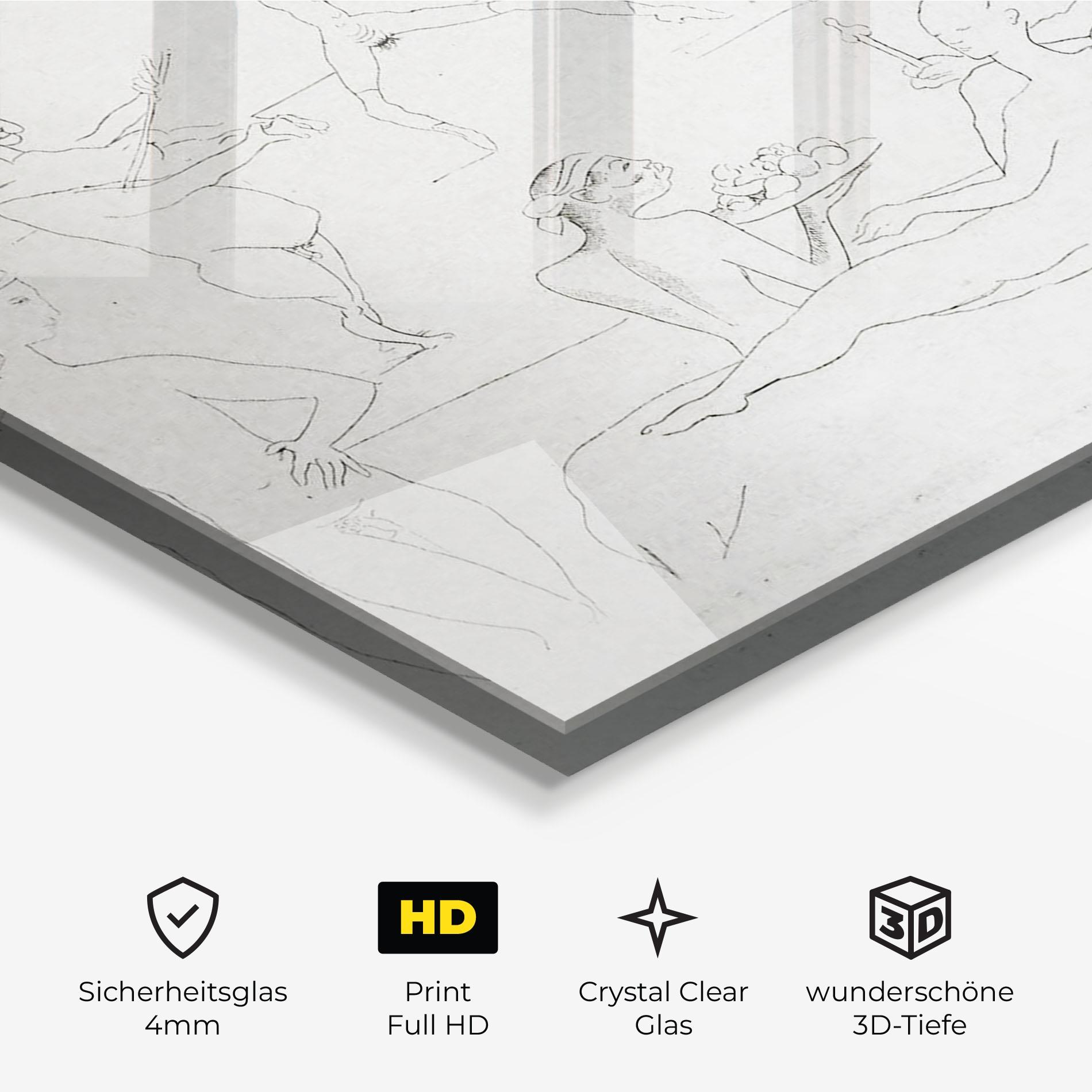 Glasbild Salome mockup 3