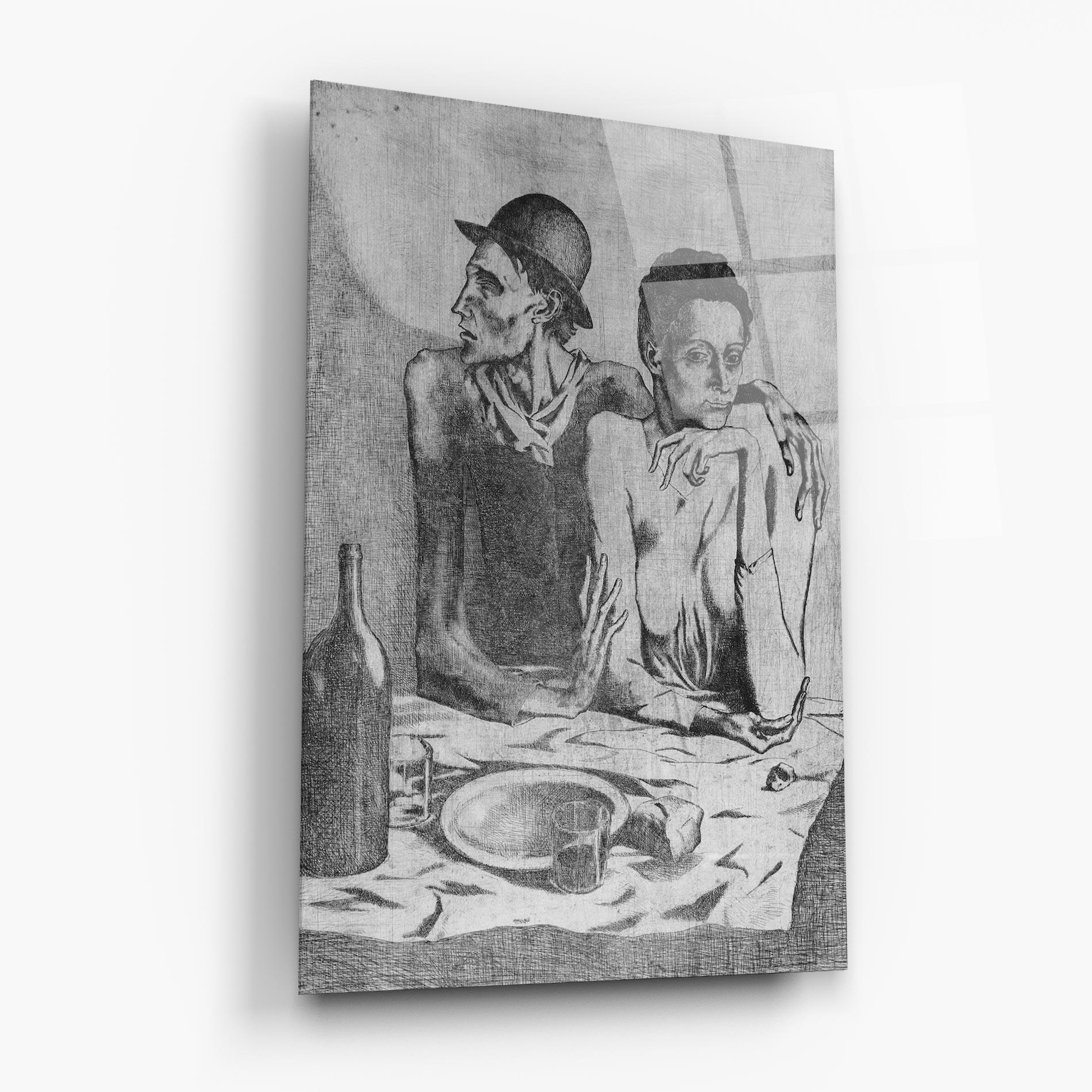 Glasbild The Frugal Repast mockup 6