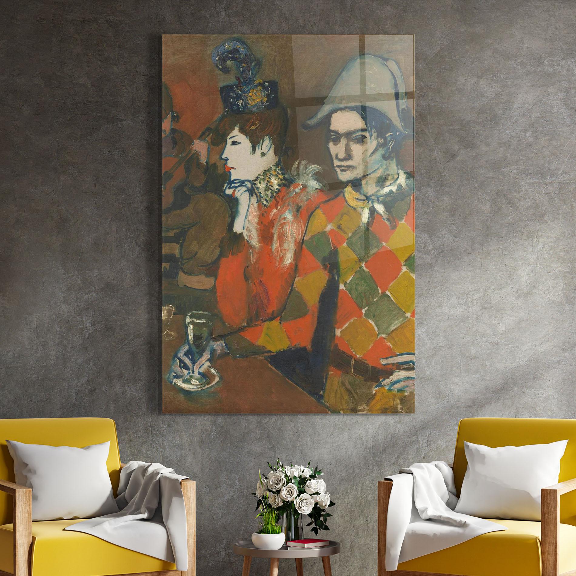 Glasbild At The Lapin Agile mockup 4