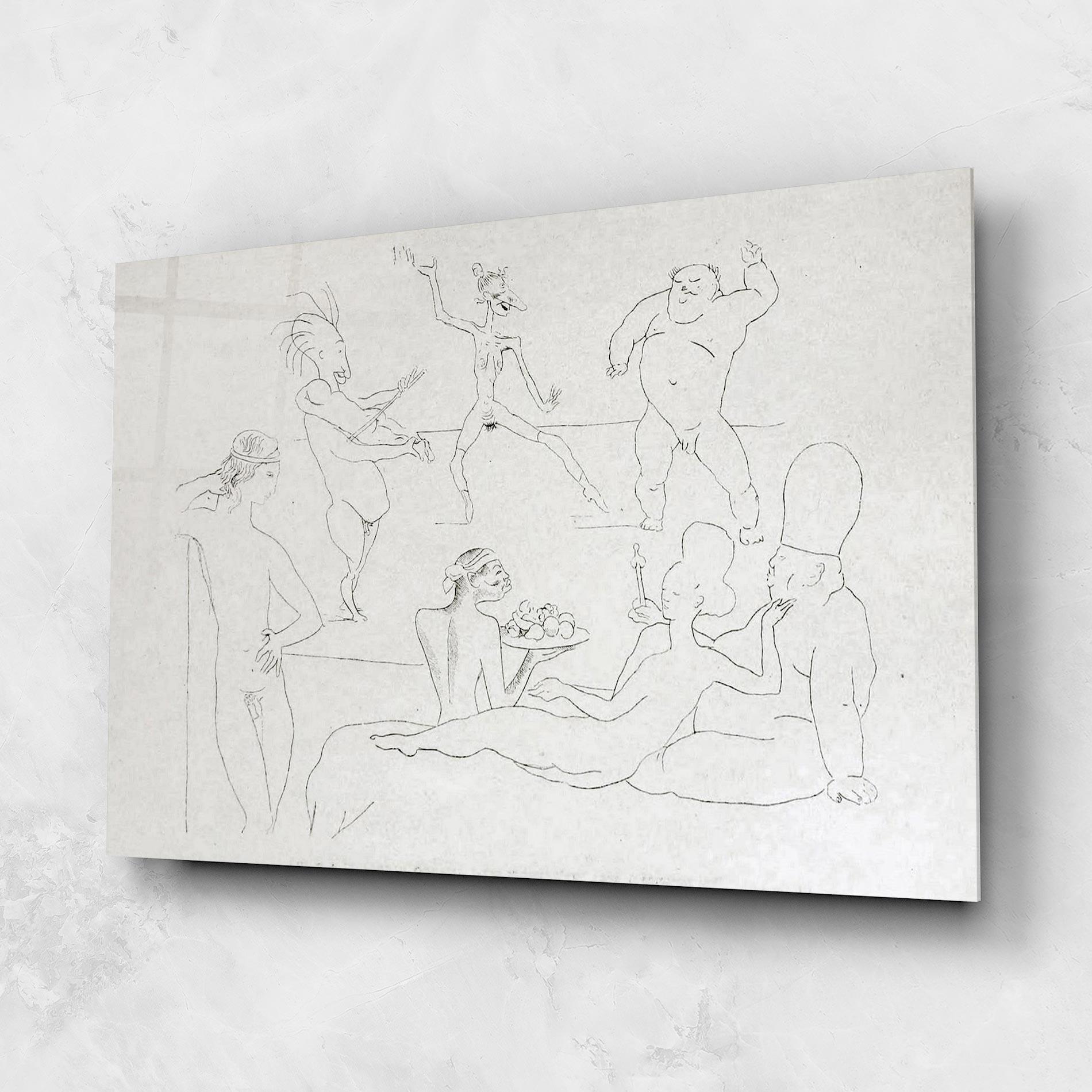 Glasbild Salome mockup 1