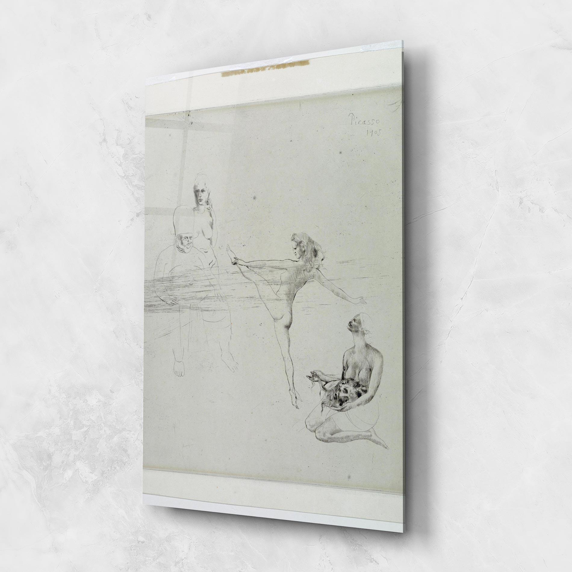 Glasbild Dance Of Salome mockup 1