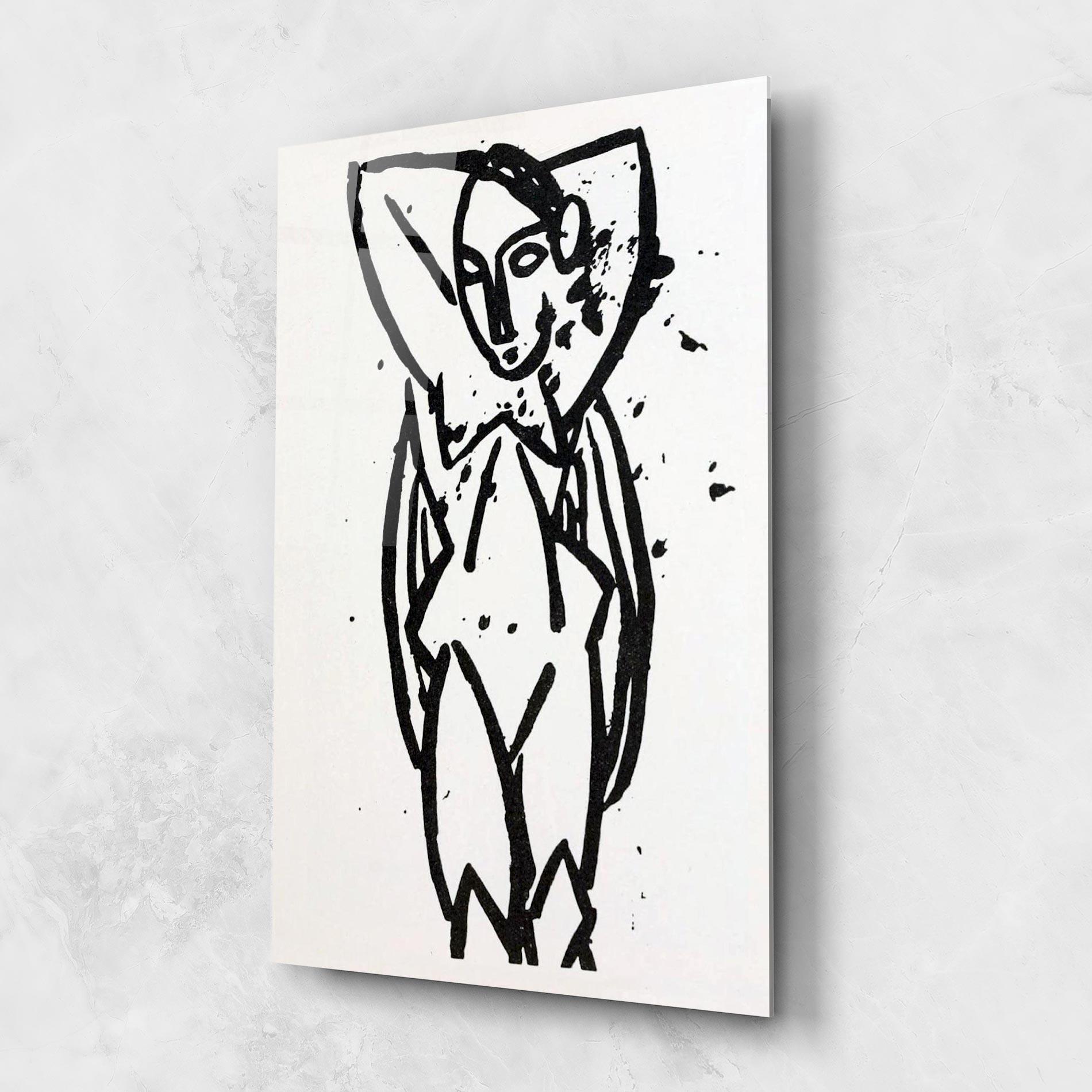 Glasbild Nude mockup 1