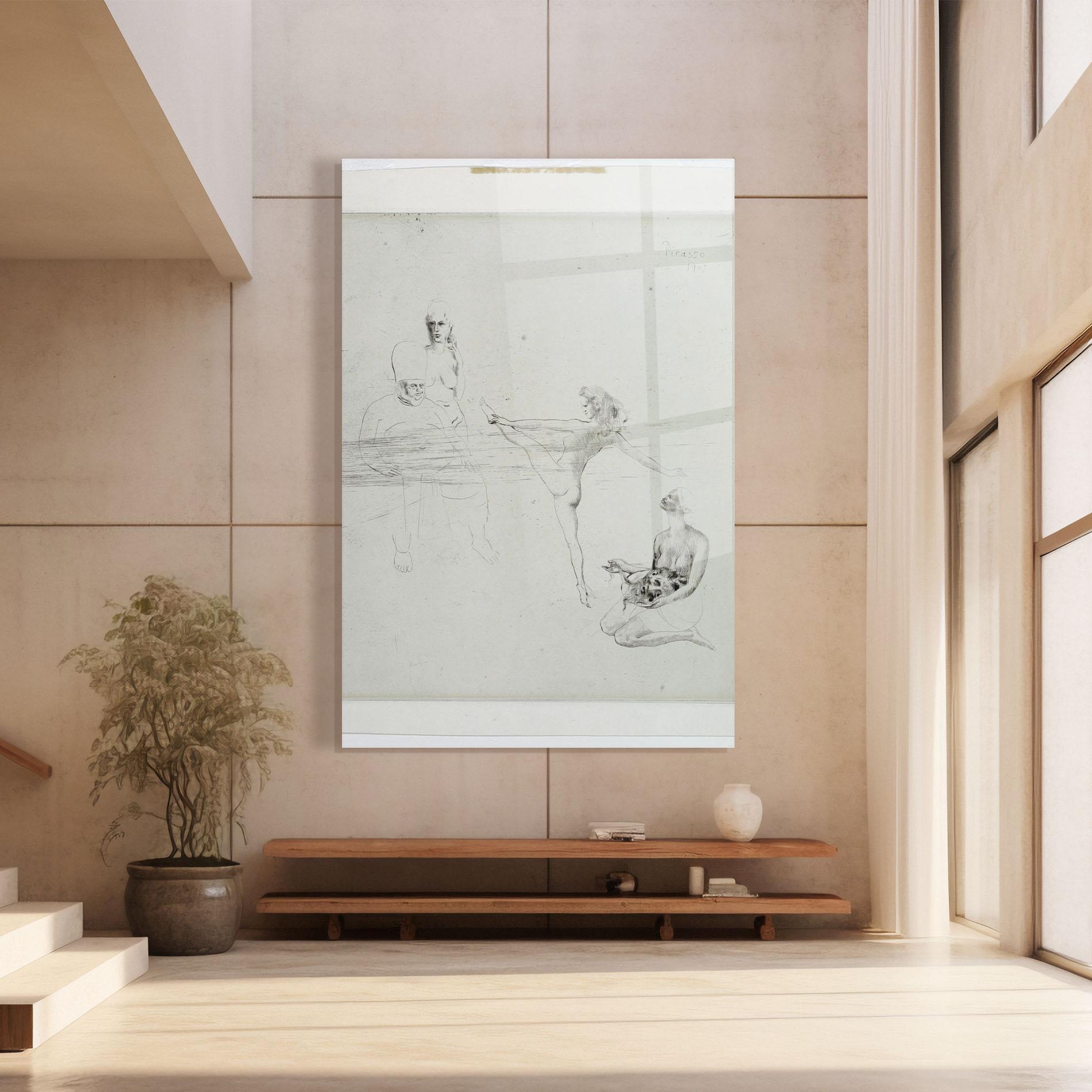 Glasbild Dance Of Salome mockup 8