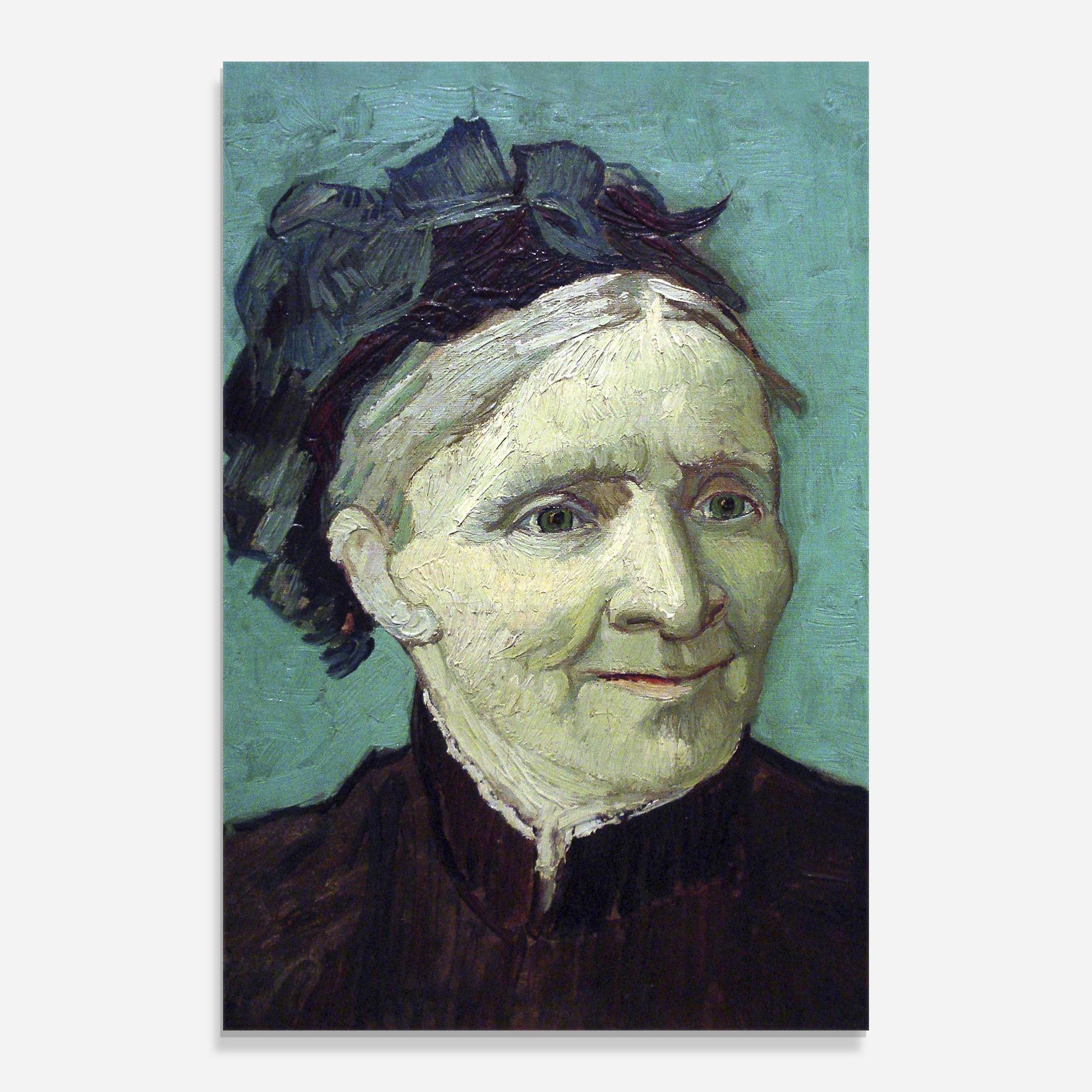 Glasbild Artist S Mother mockup 0