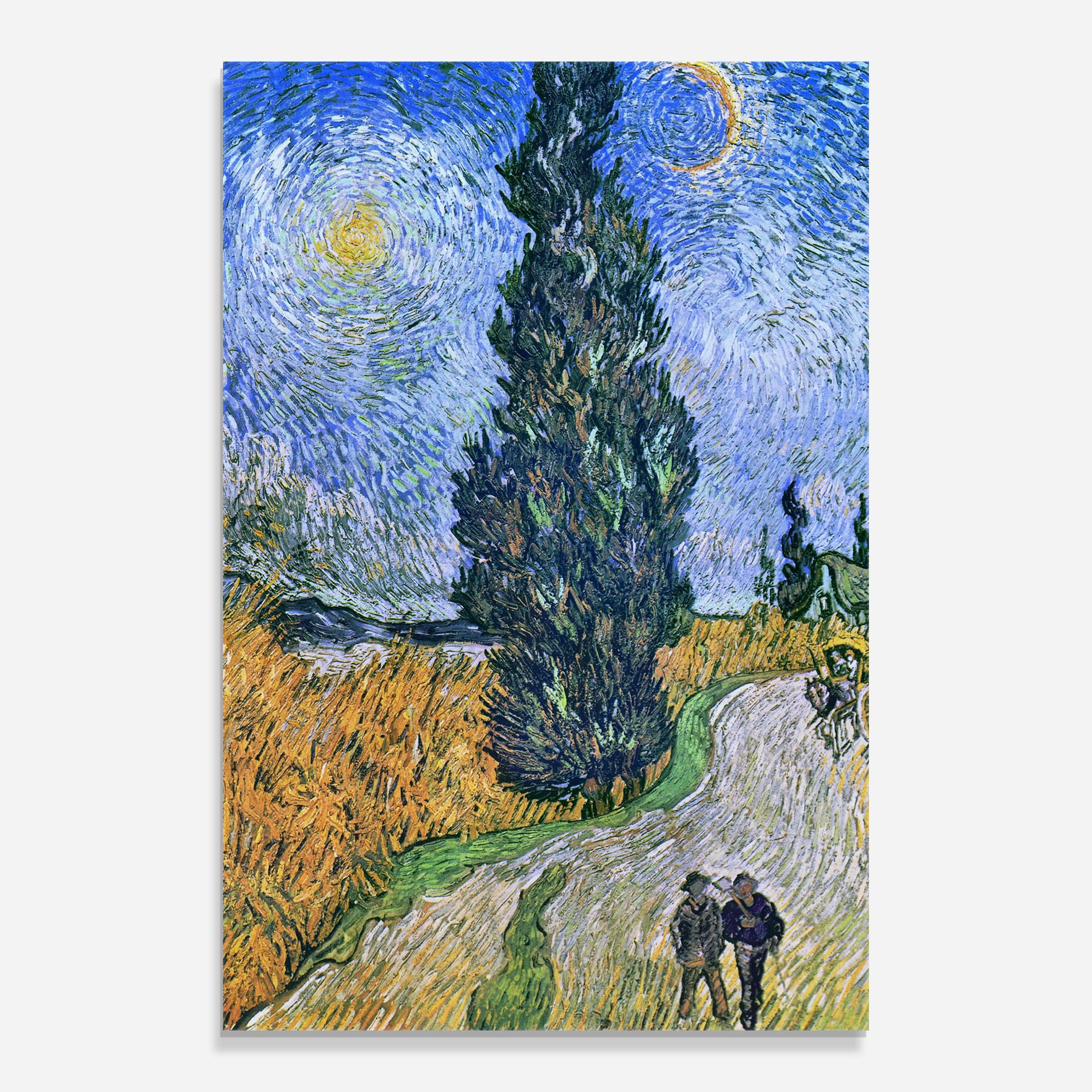 Road With Cypress mockup 0