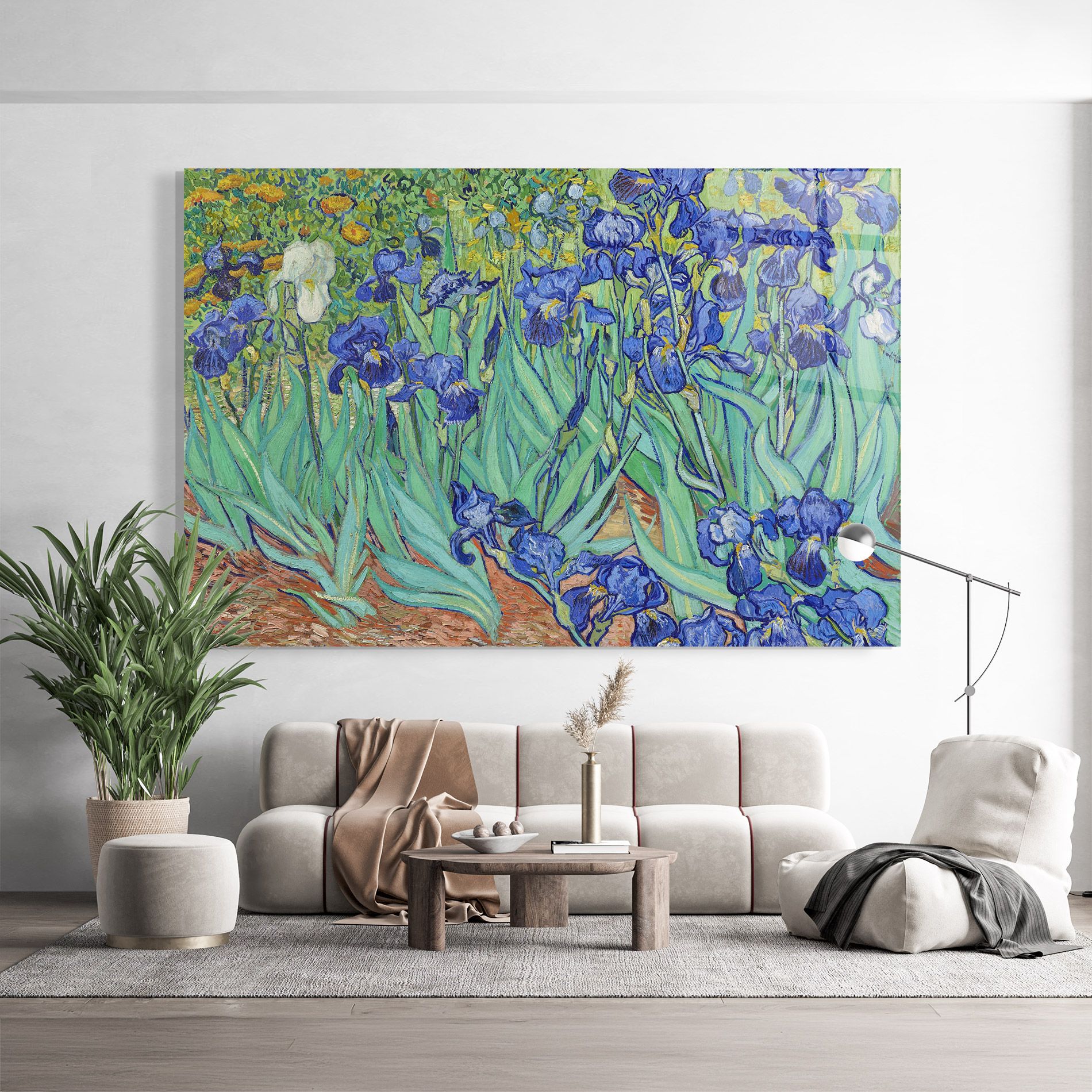 Irises Van Gogh mockup 9