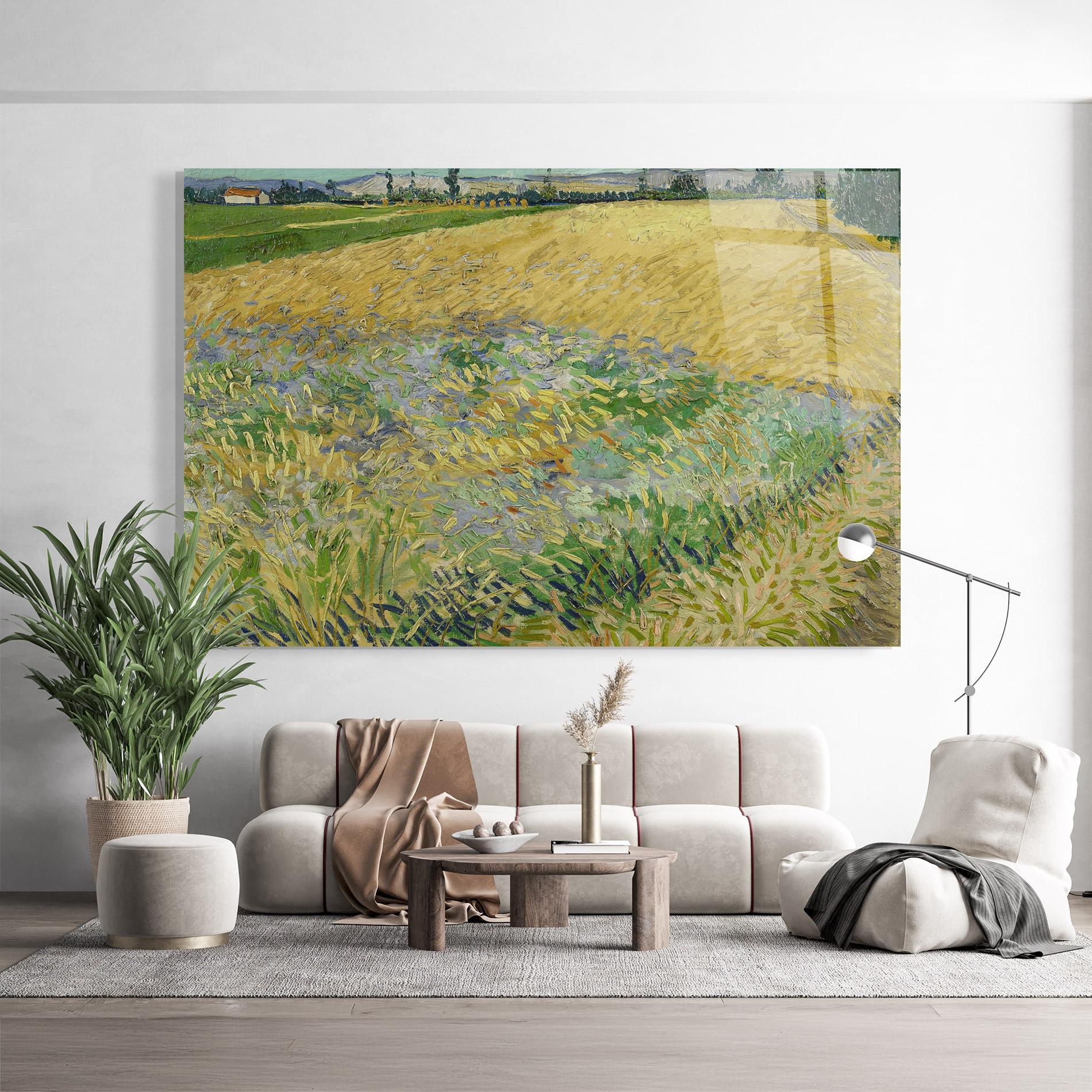 Glasbild Korenveld mockup 9