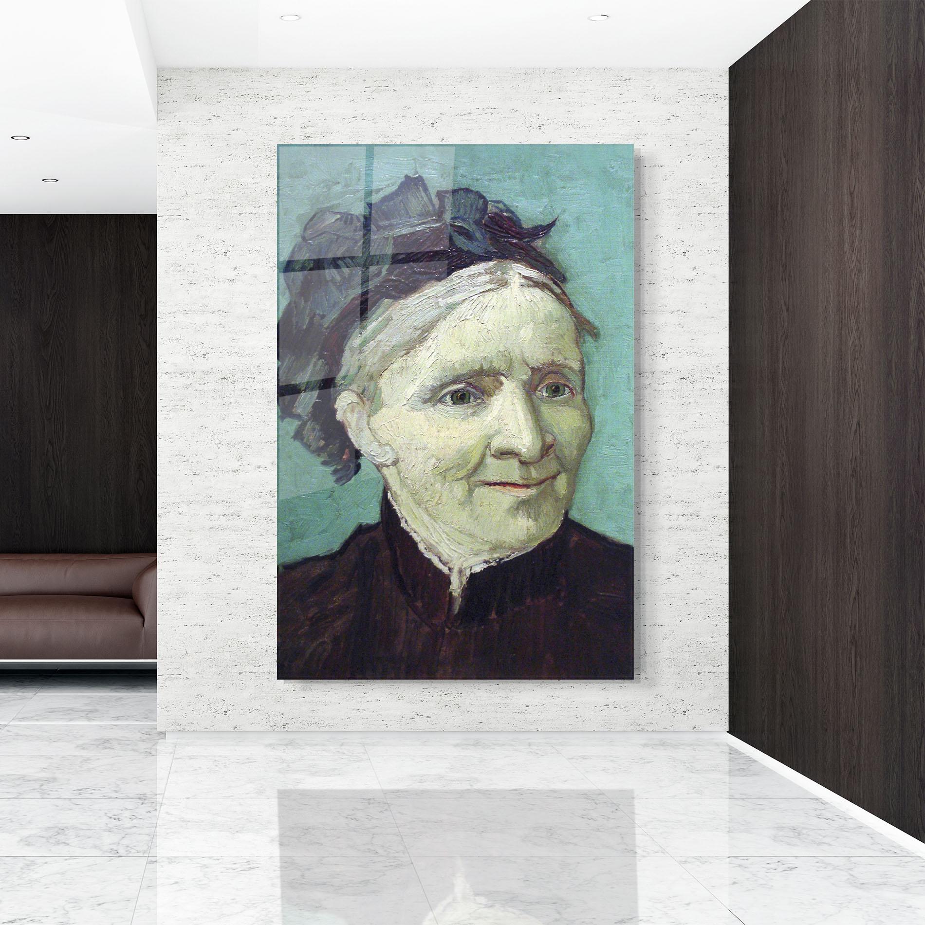 Glasbild Artist S Mother mockup 9