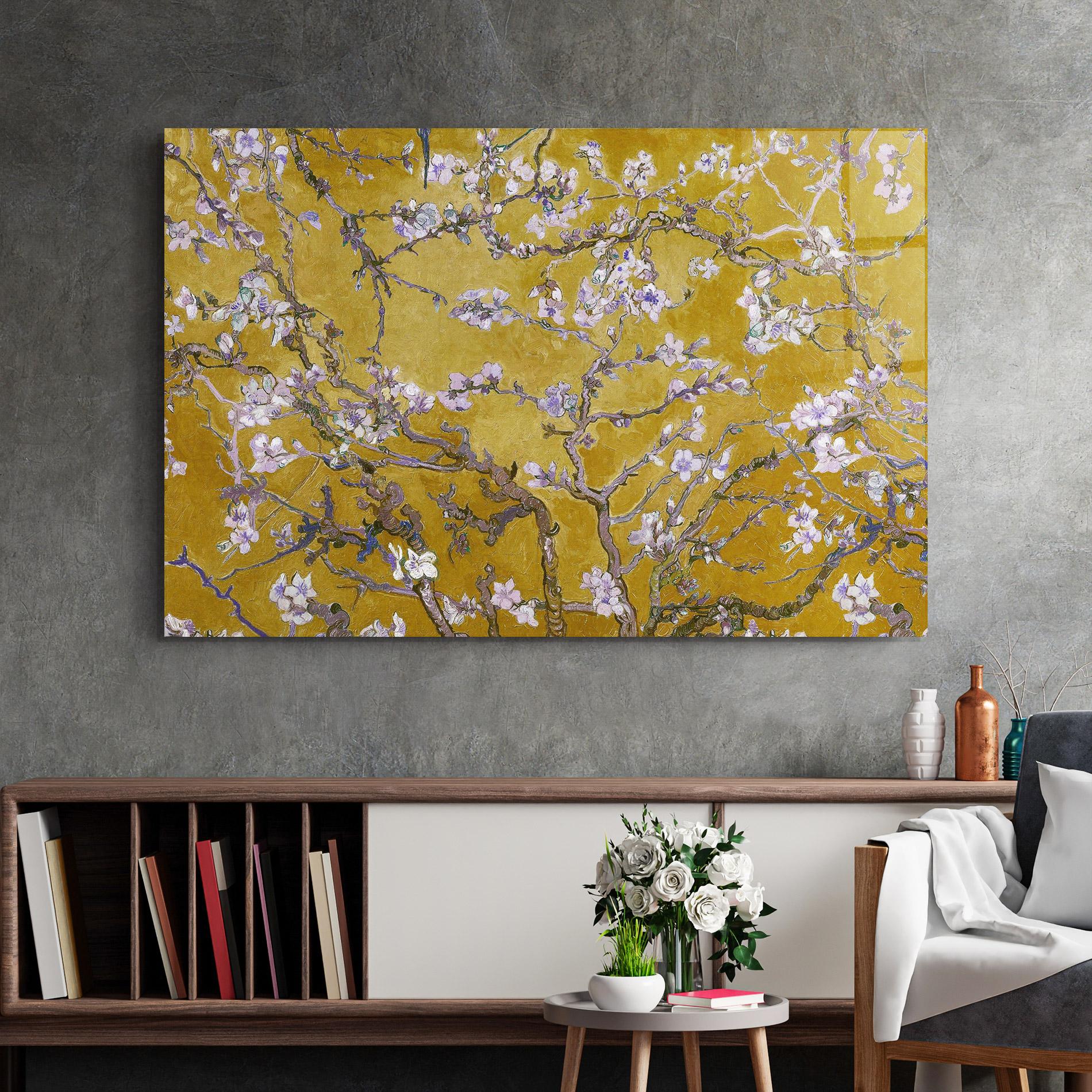 Glasbild Almond Blossom mockup 2