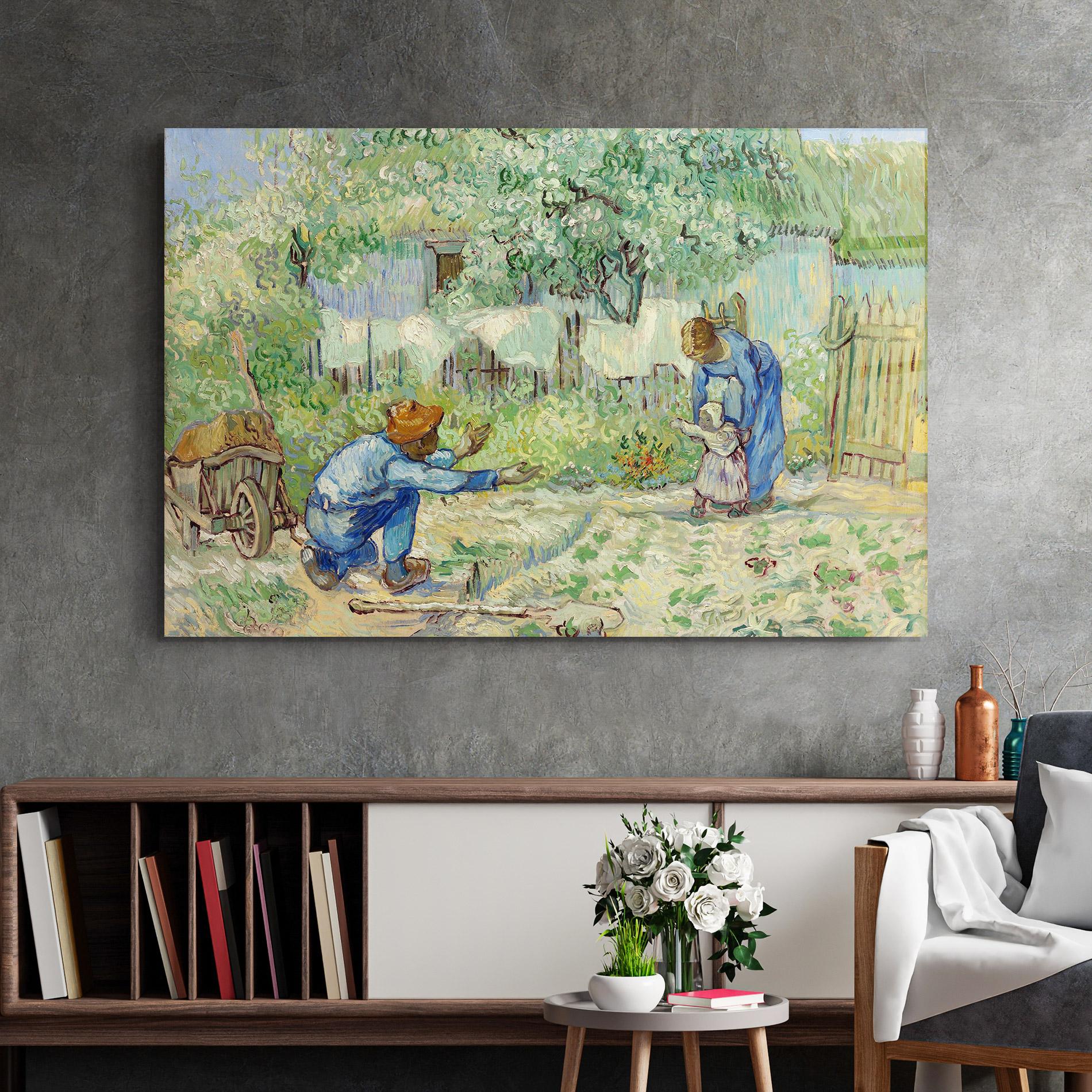 Glasbild First Steps mockup 2