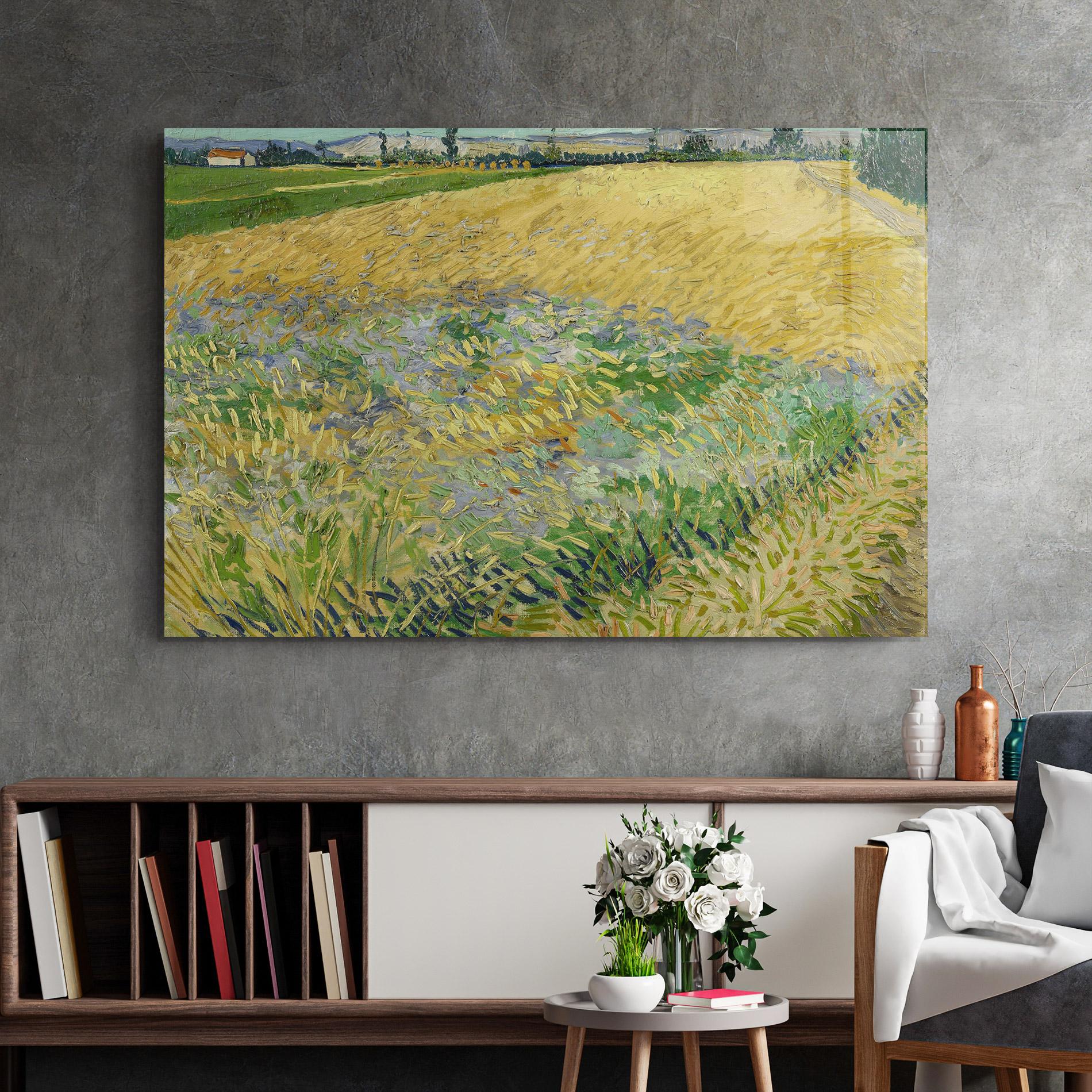 Glasbild Korenveld mockup 2