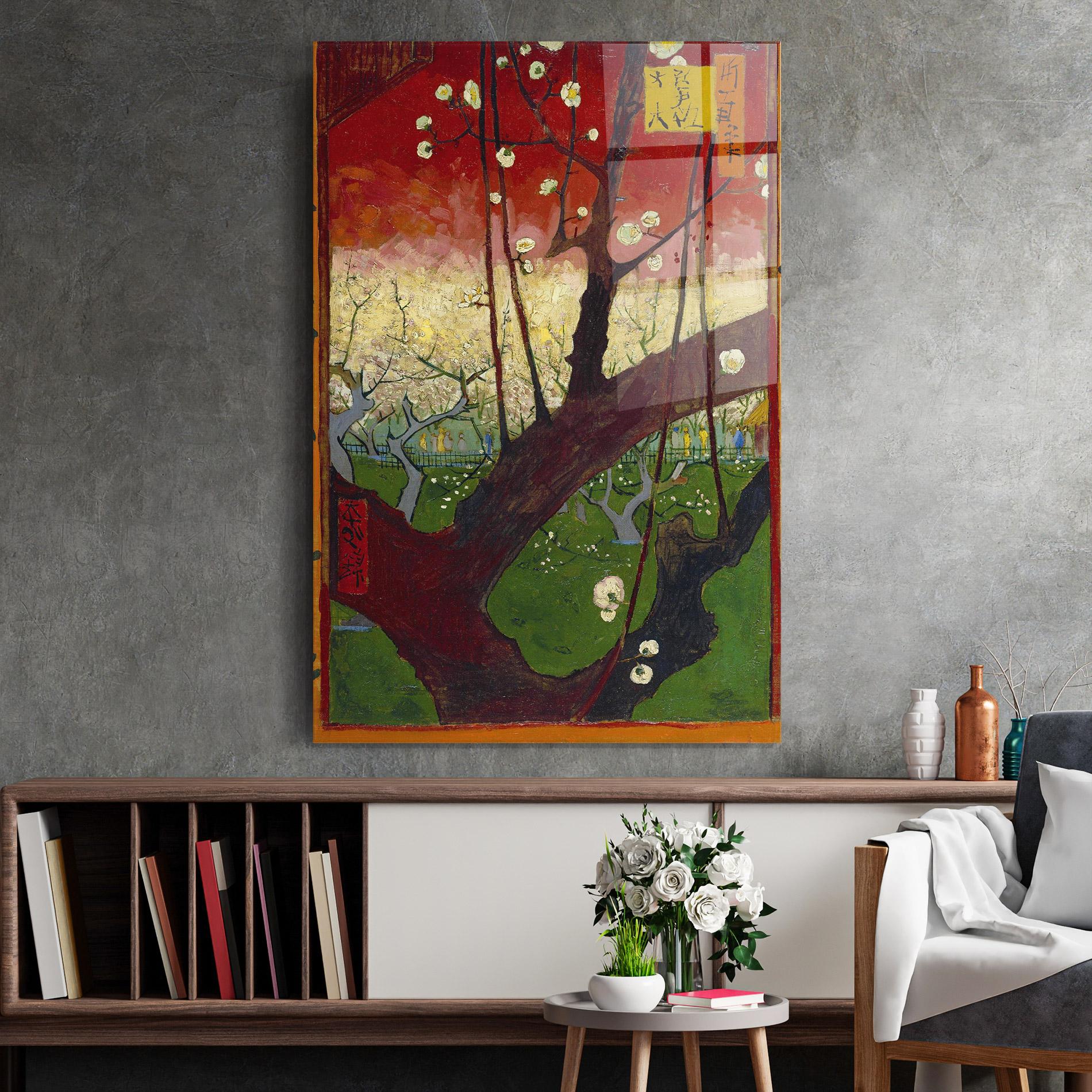 Glasbild Naar Hiroshige mockup 2