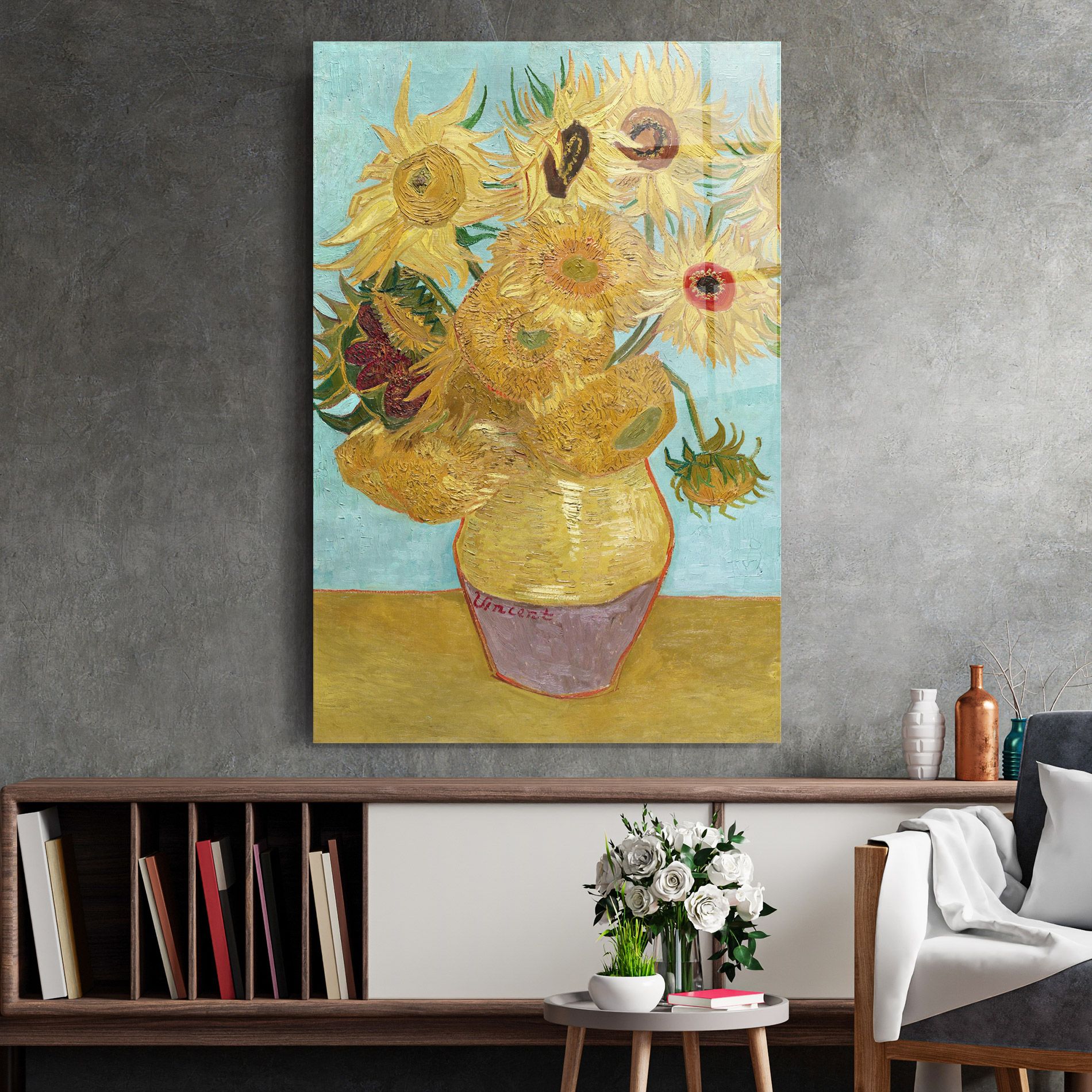 Twelve Sunflowers mockup 2
