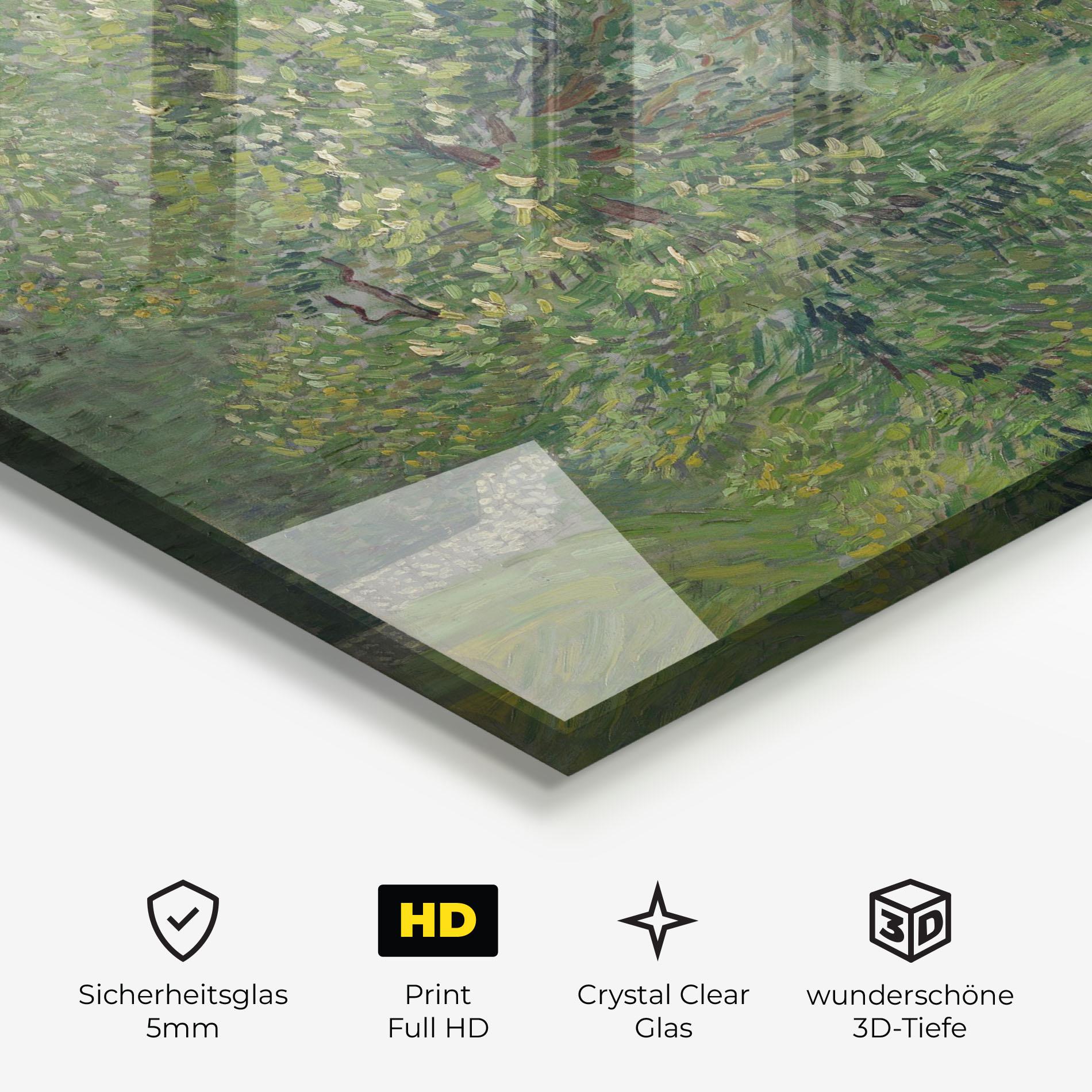 Glasbild Bloeiende mockup 3