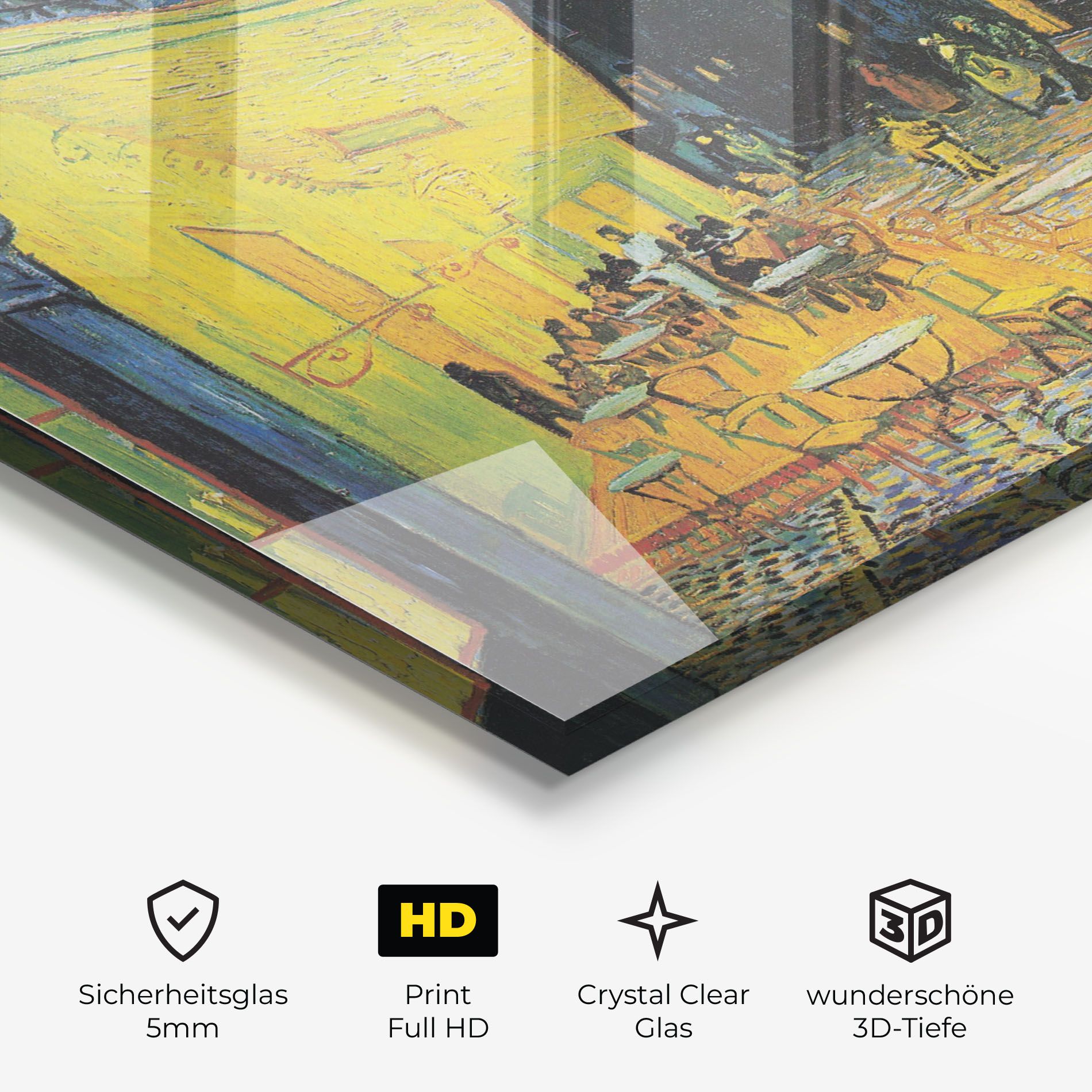 Cafe Terrace At Night mockup 3